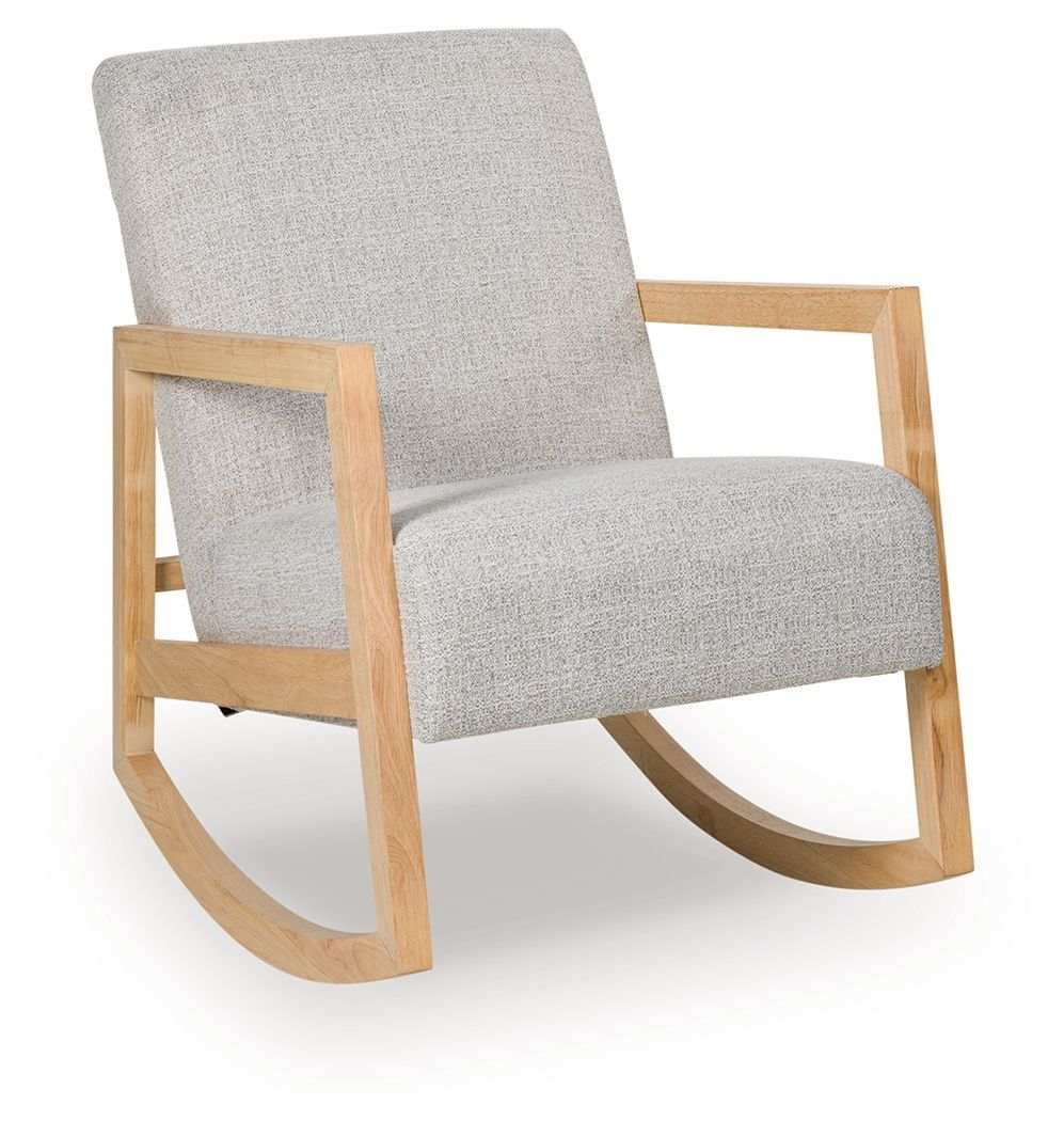 Wychworth - Gray / Natural - Accent Chair