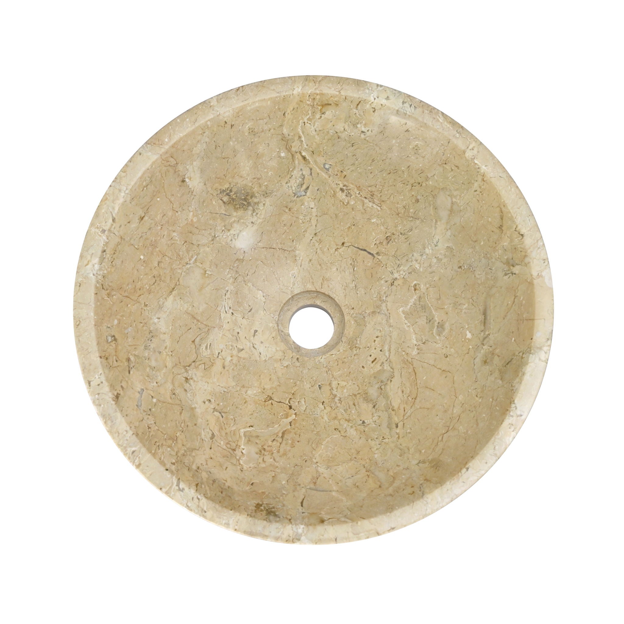 Bathroom Vessel Sink, Circular Design