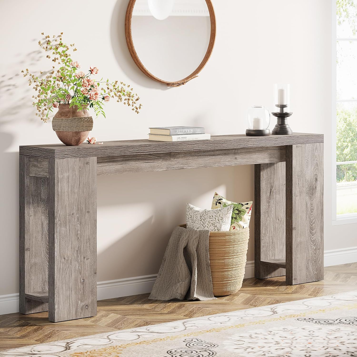 Extra Long Console Table For Living Hallway
