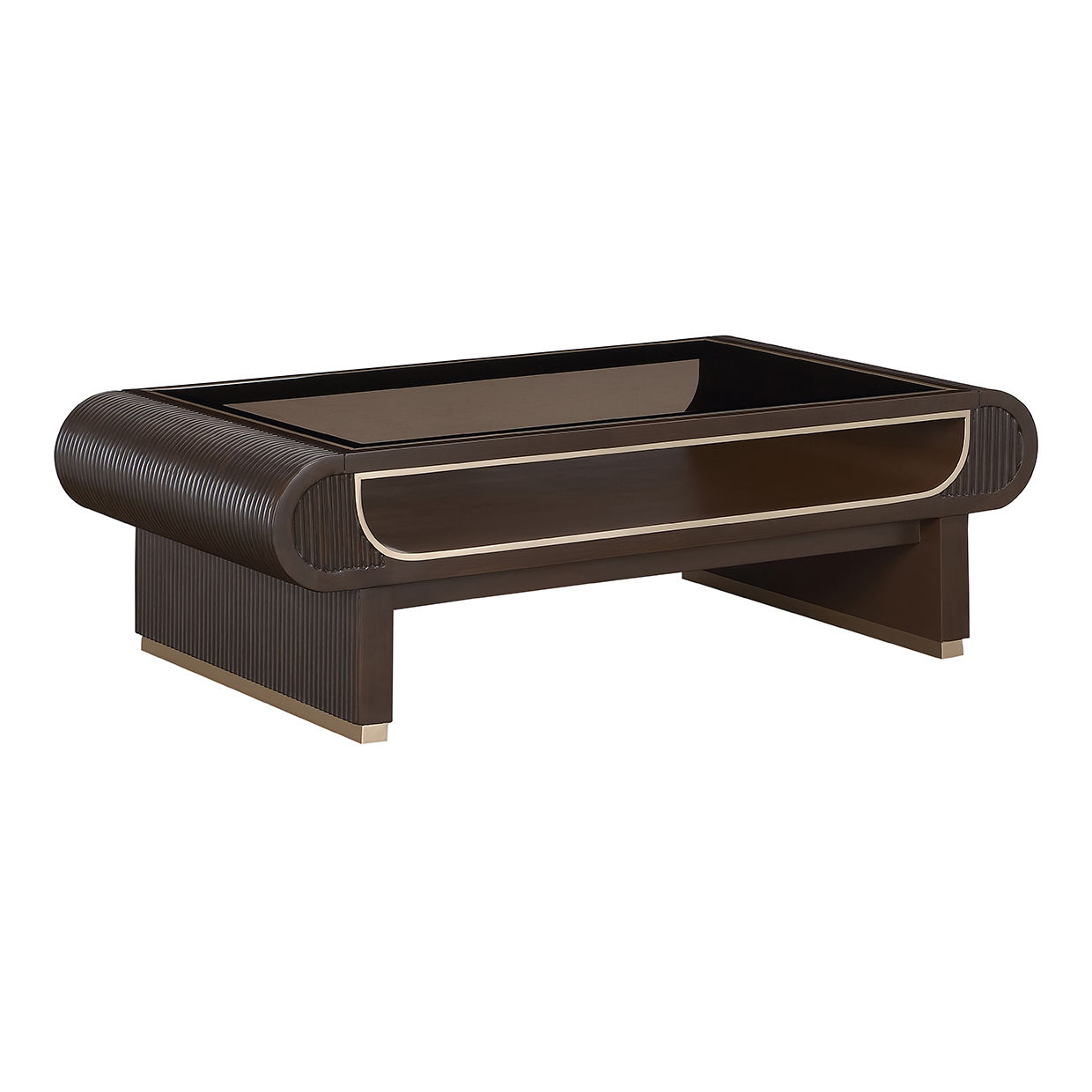 West Kensington - Cocktail Table - Medium Espresso