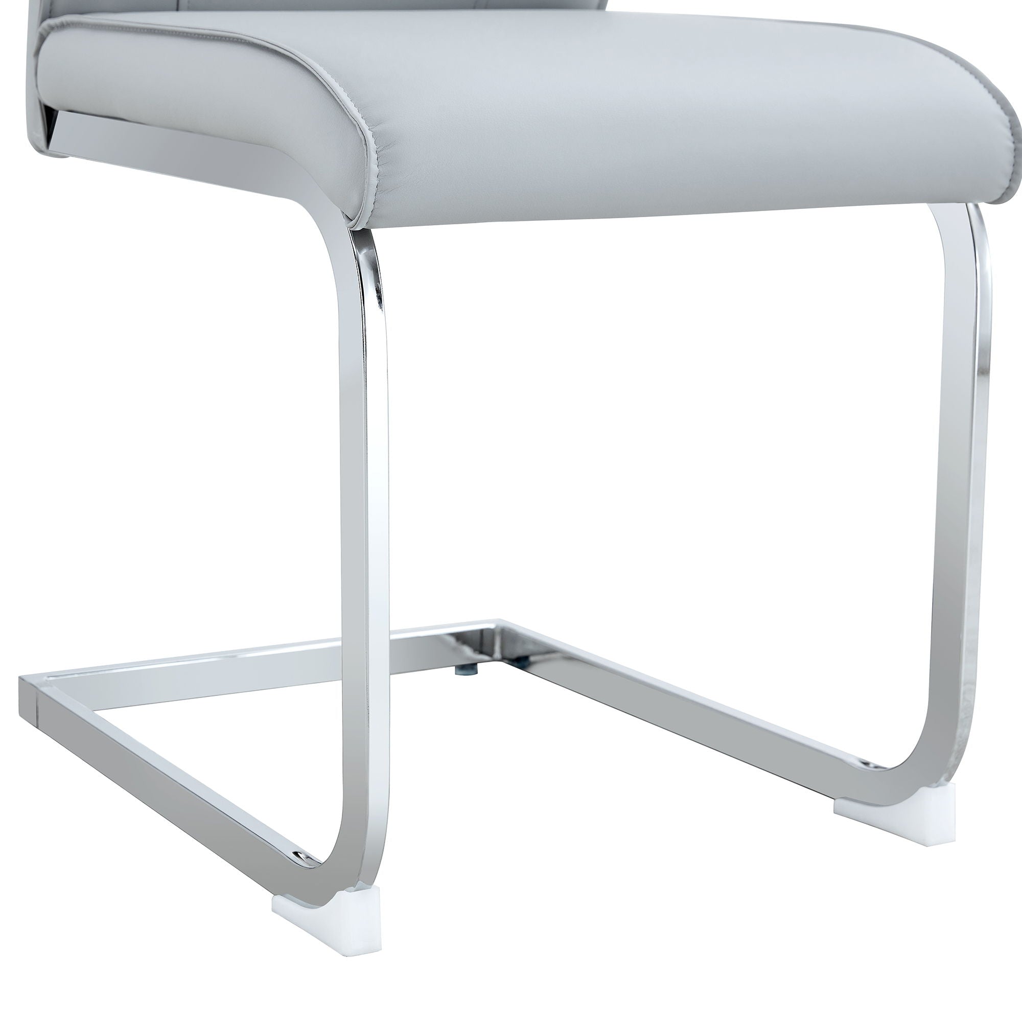 Luxury Simple Arch Chair, High Resilience With Metal Legs