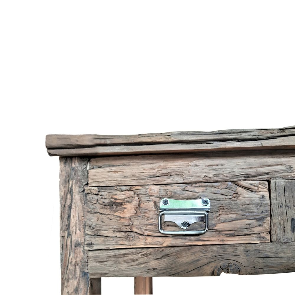 Rustic 2 Drawer Kitchen Island - Wood - Best Buy Furniture