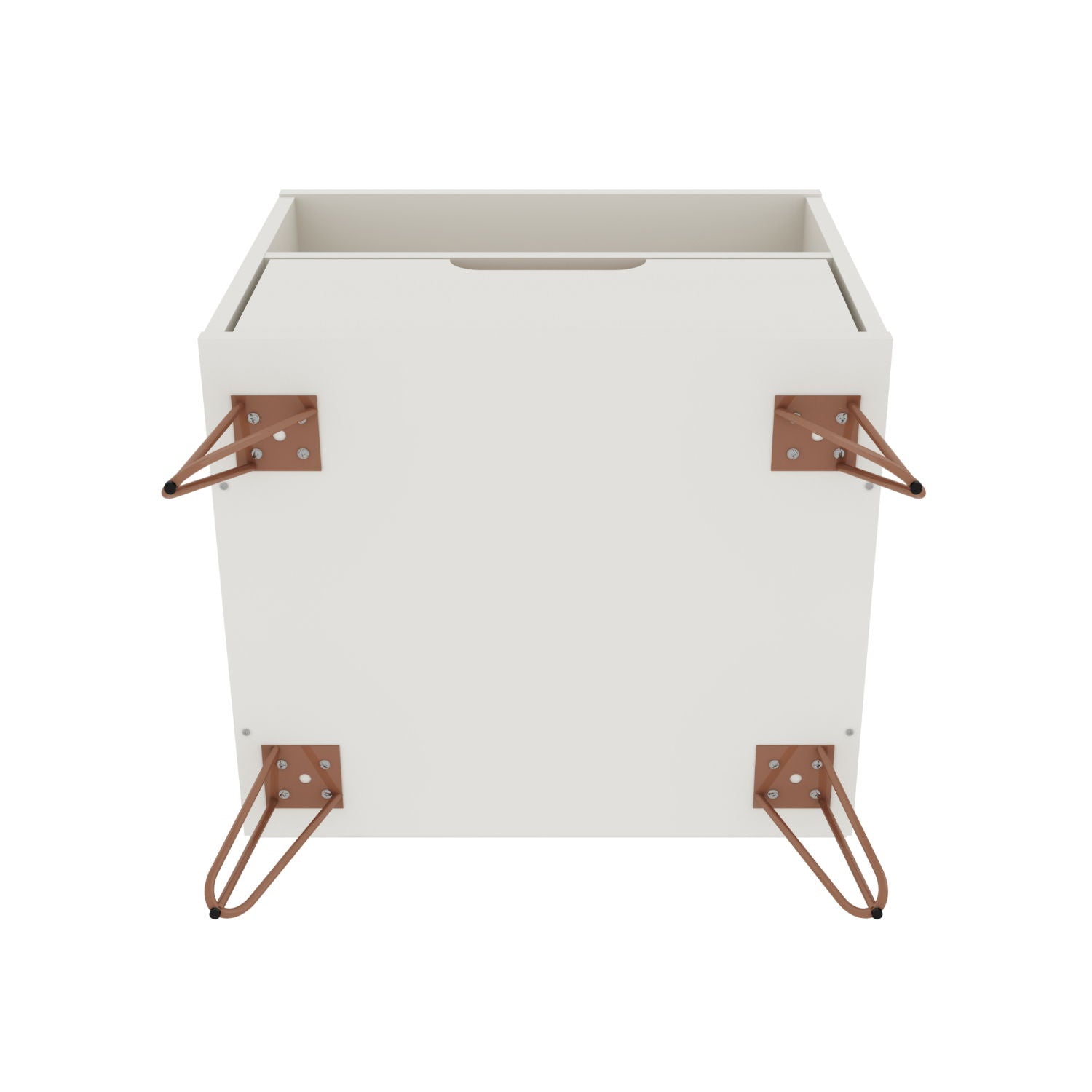 Rockefeller - Nightstand With 1 Drawer - Off White