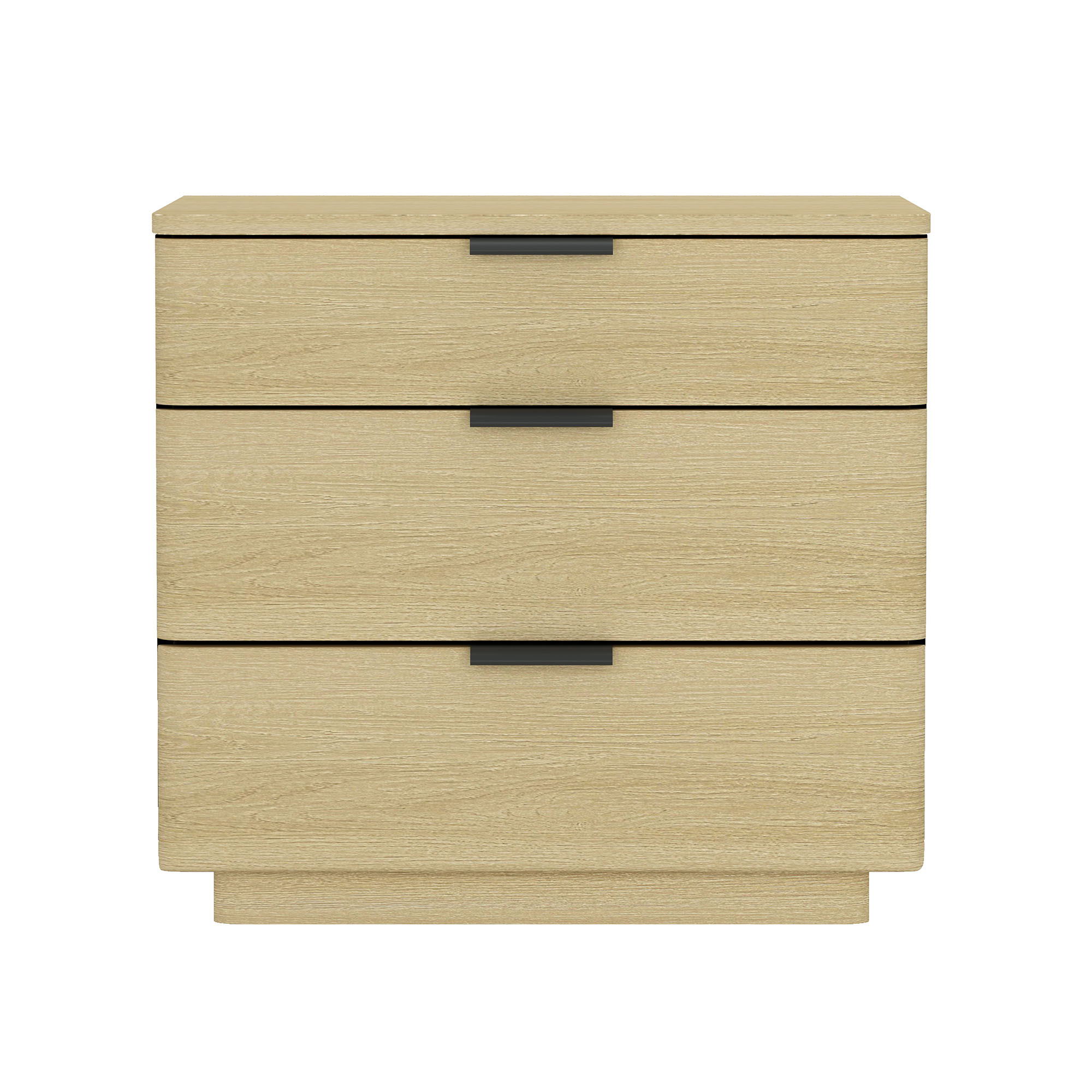 Payton - Nightstand & 3 Drawers - Oak