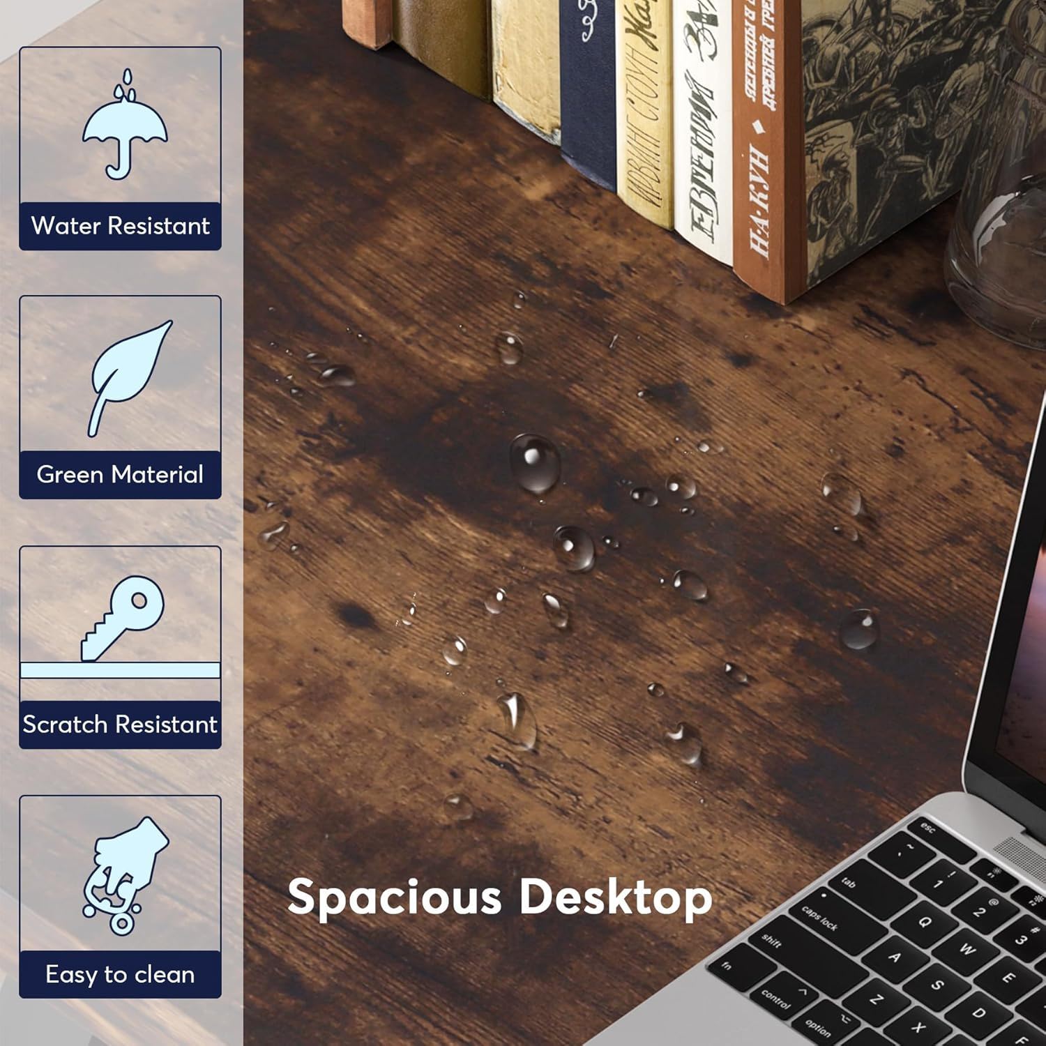 Writing Desk With Z-Shaped Legs