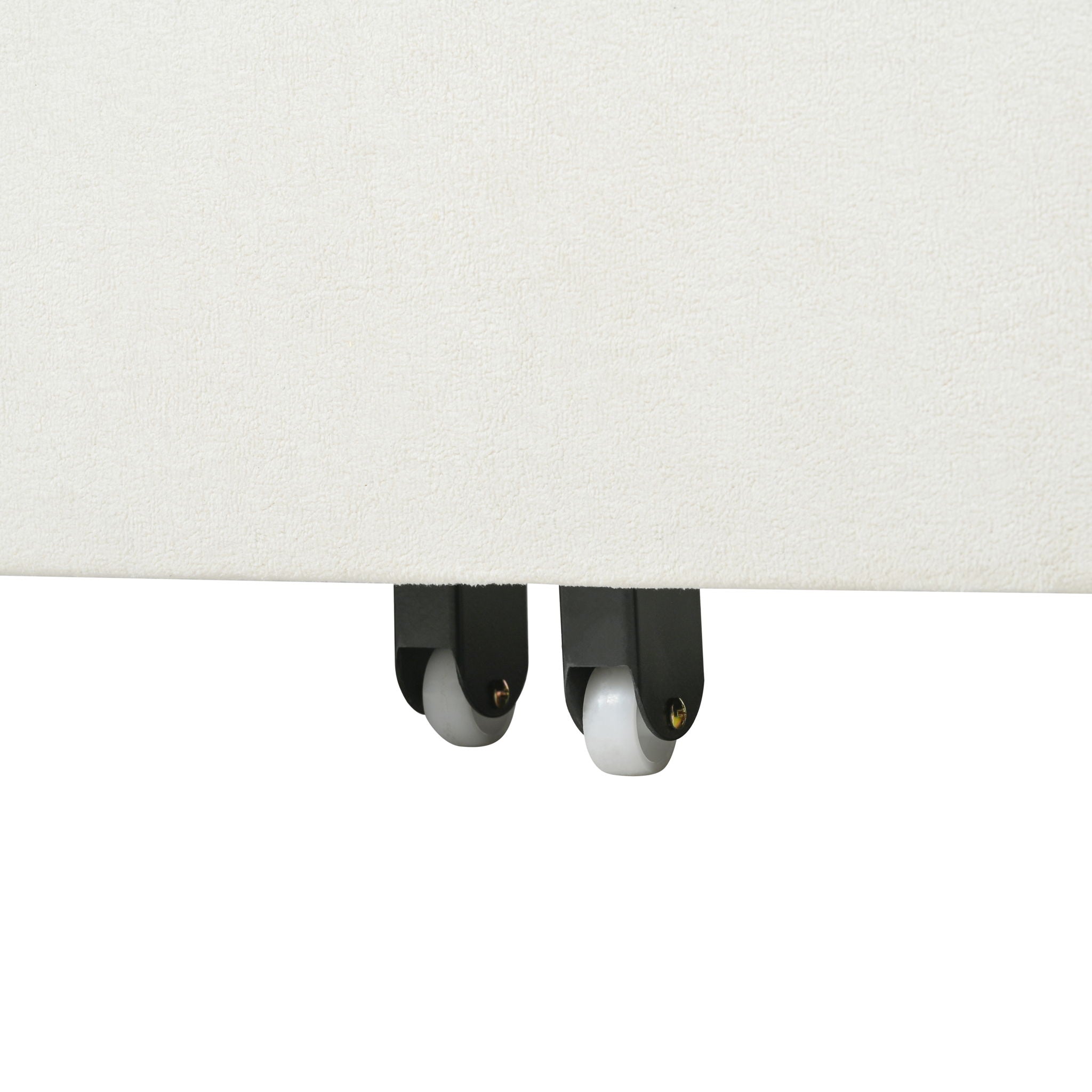 Convertible Pull Out Sofa Bed Queen Size, 3 In 1 With Side Storage