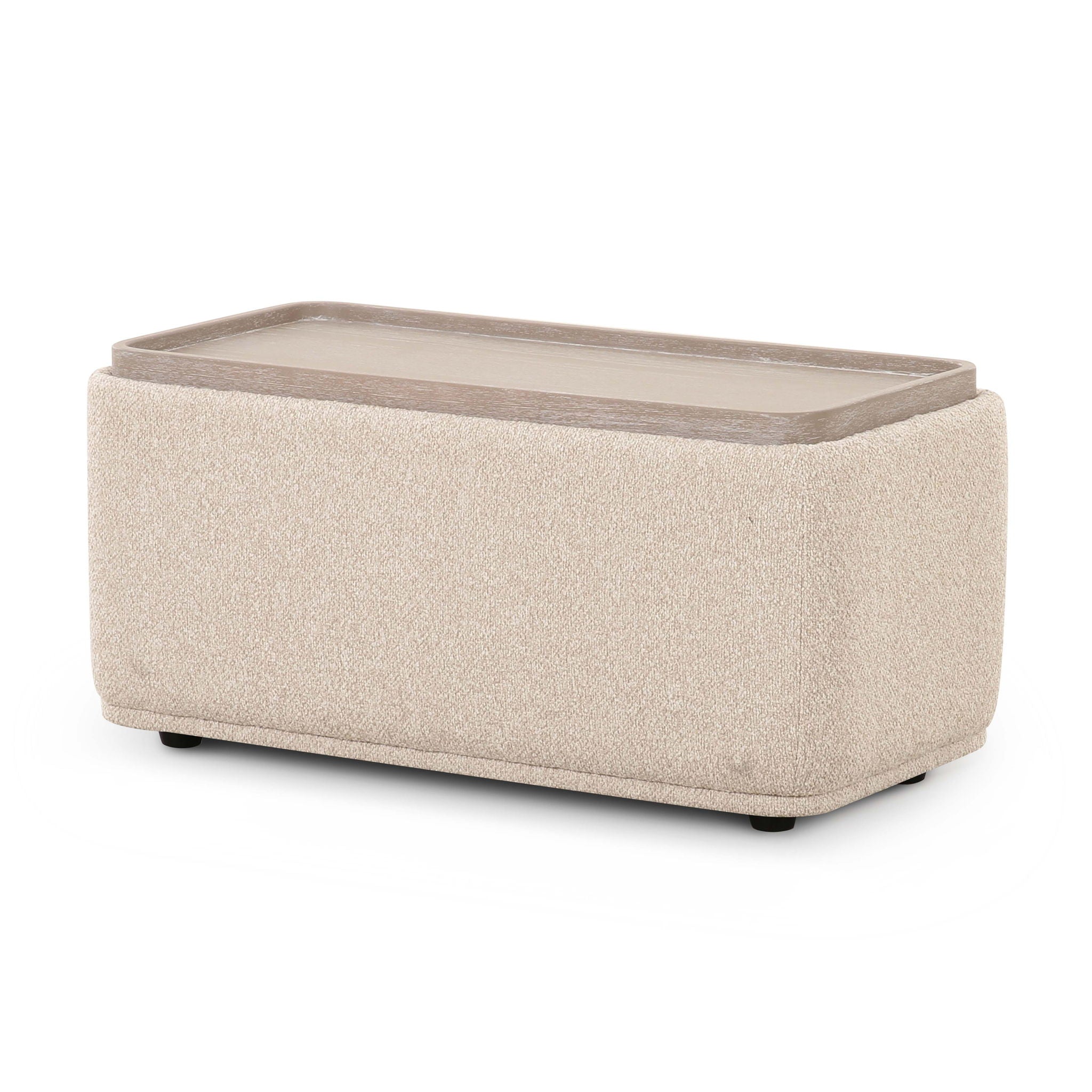 Sylvie - Ottoman Table - Cream