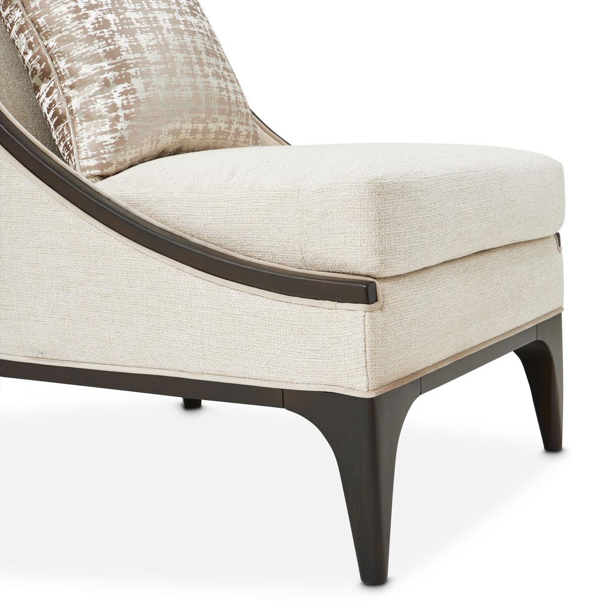 Paris Chic - Accent Chair - Cremini / Espresso