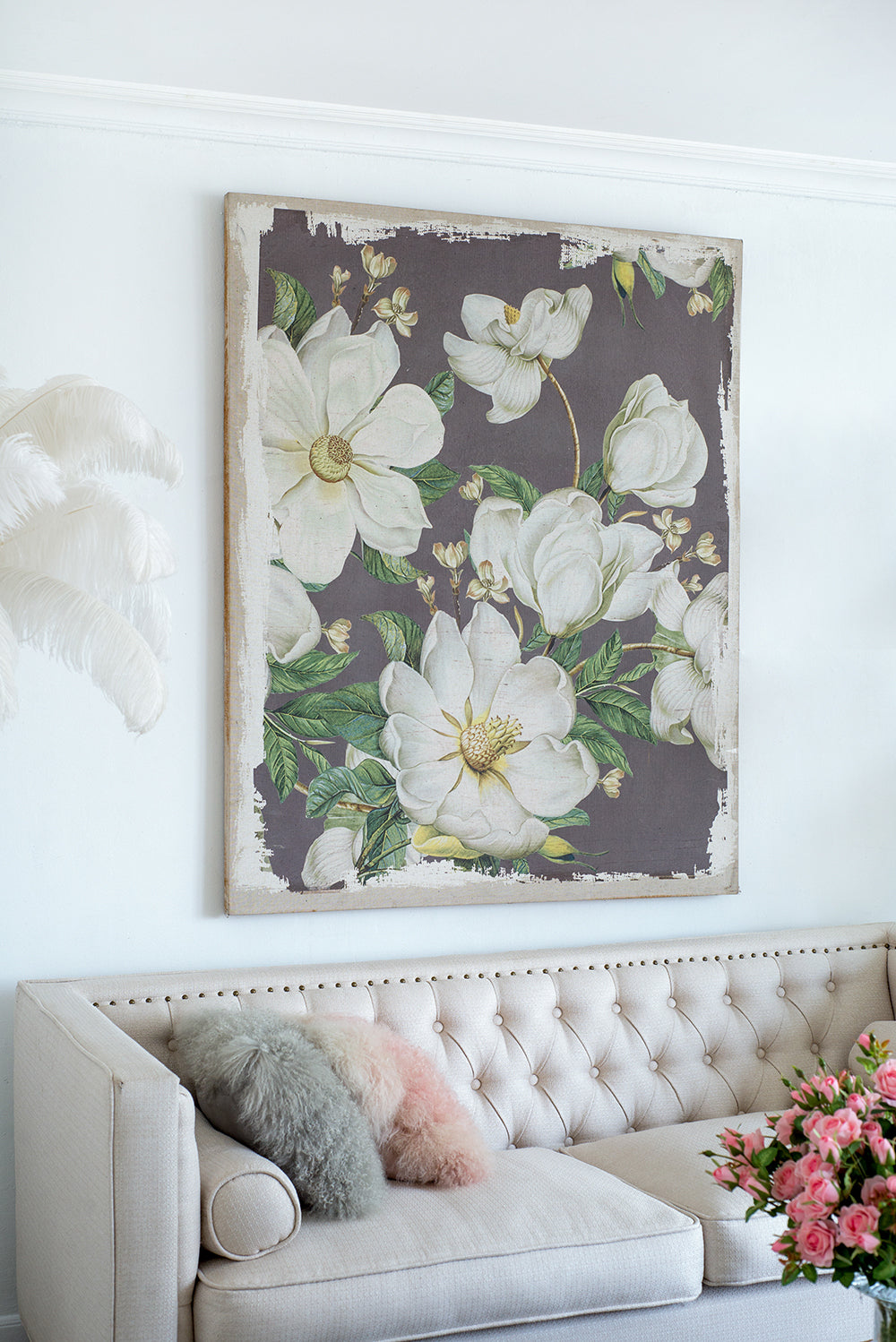 48 x 60 Large Botanical Wall Art Prints