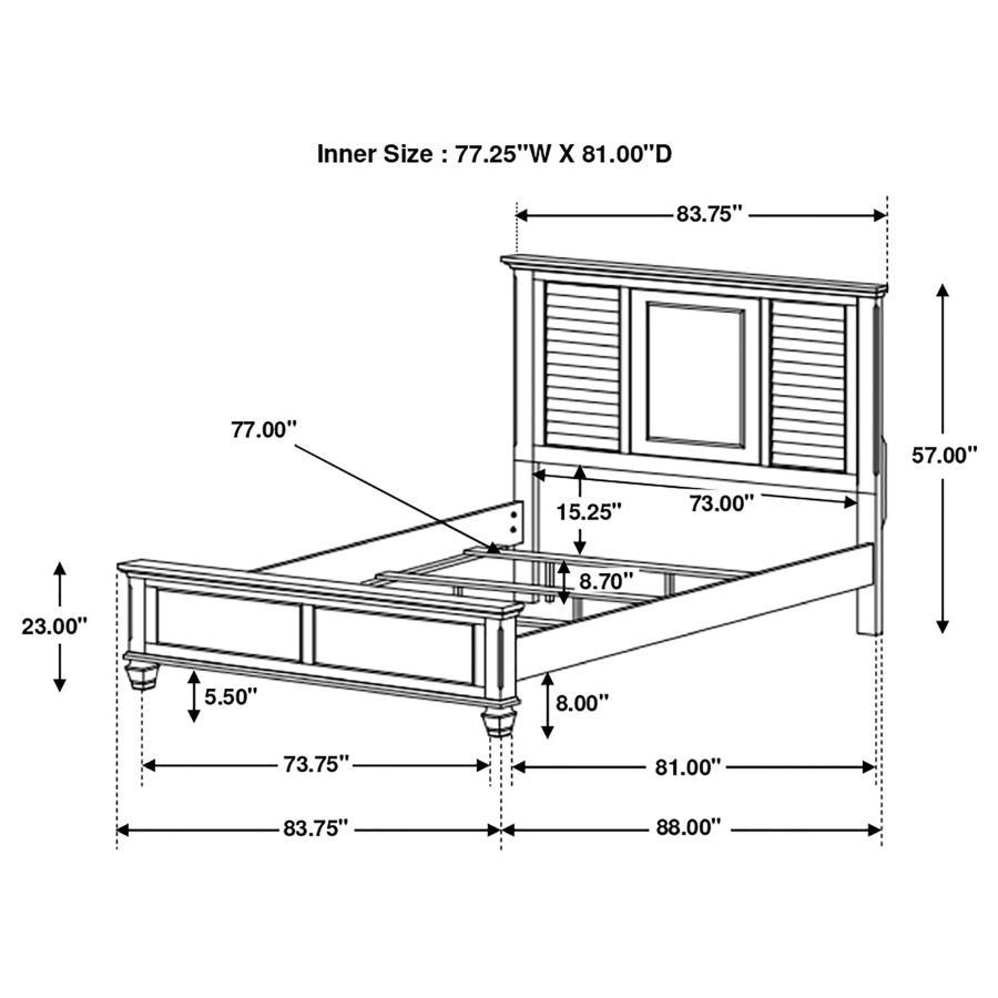 Franco - Panel Bed Bedroom Set
