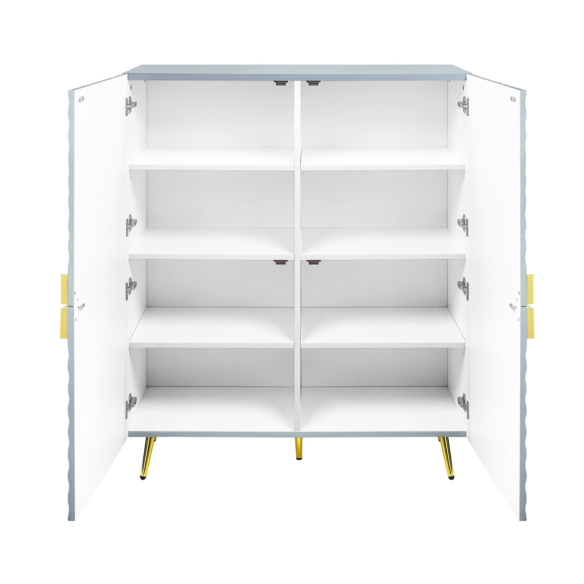 Gaines - High Gloss Accent Cabinet - Best Buy Furniture