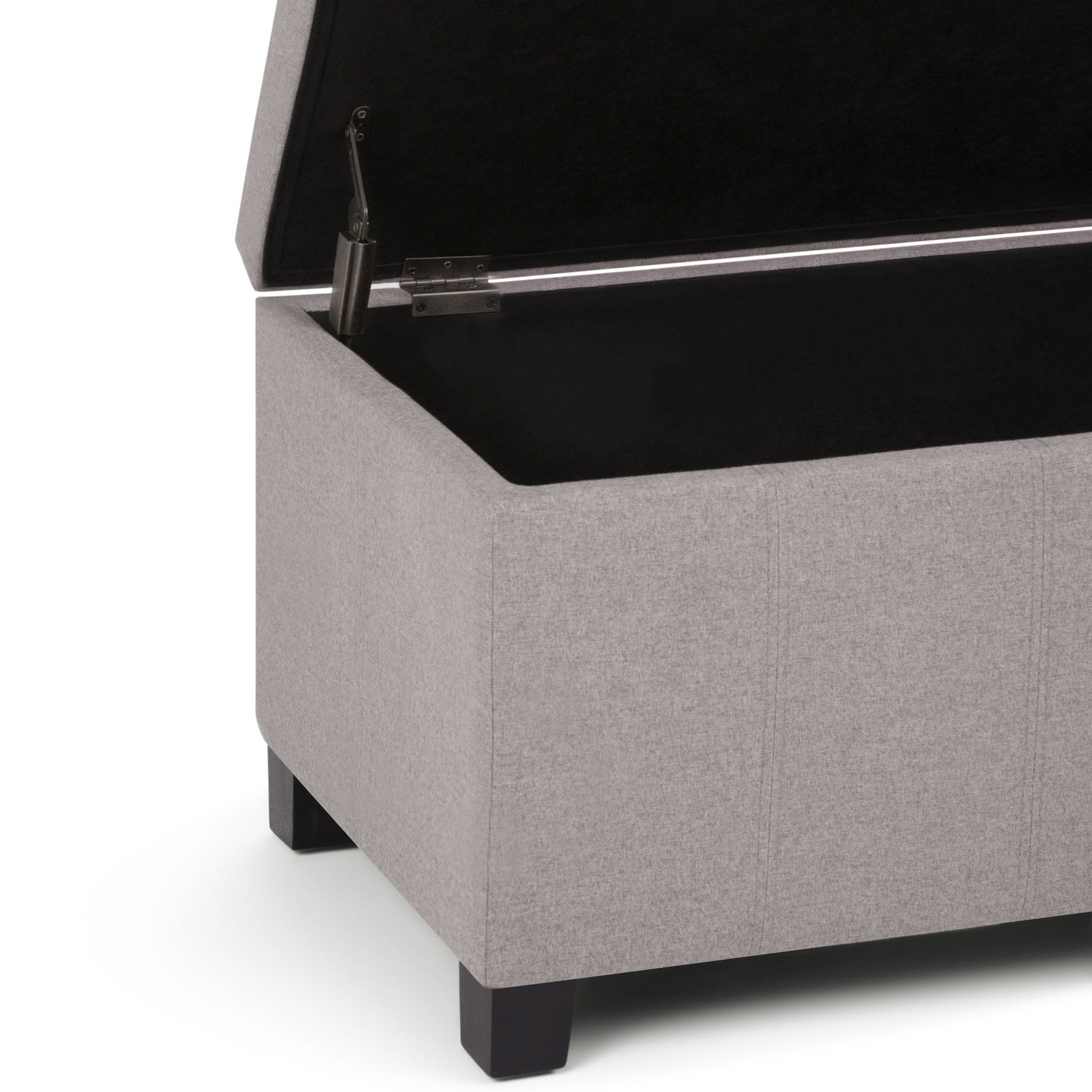 Dover - Upholstered Storage Ottoman Bench - Best Buy Furniture