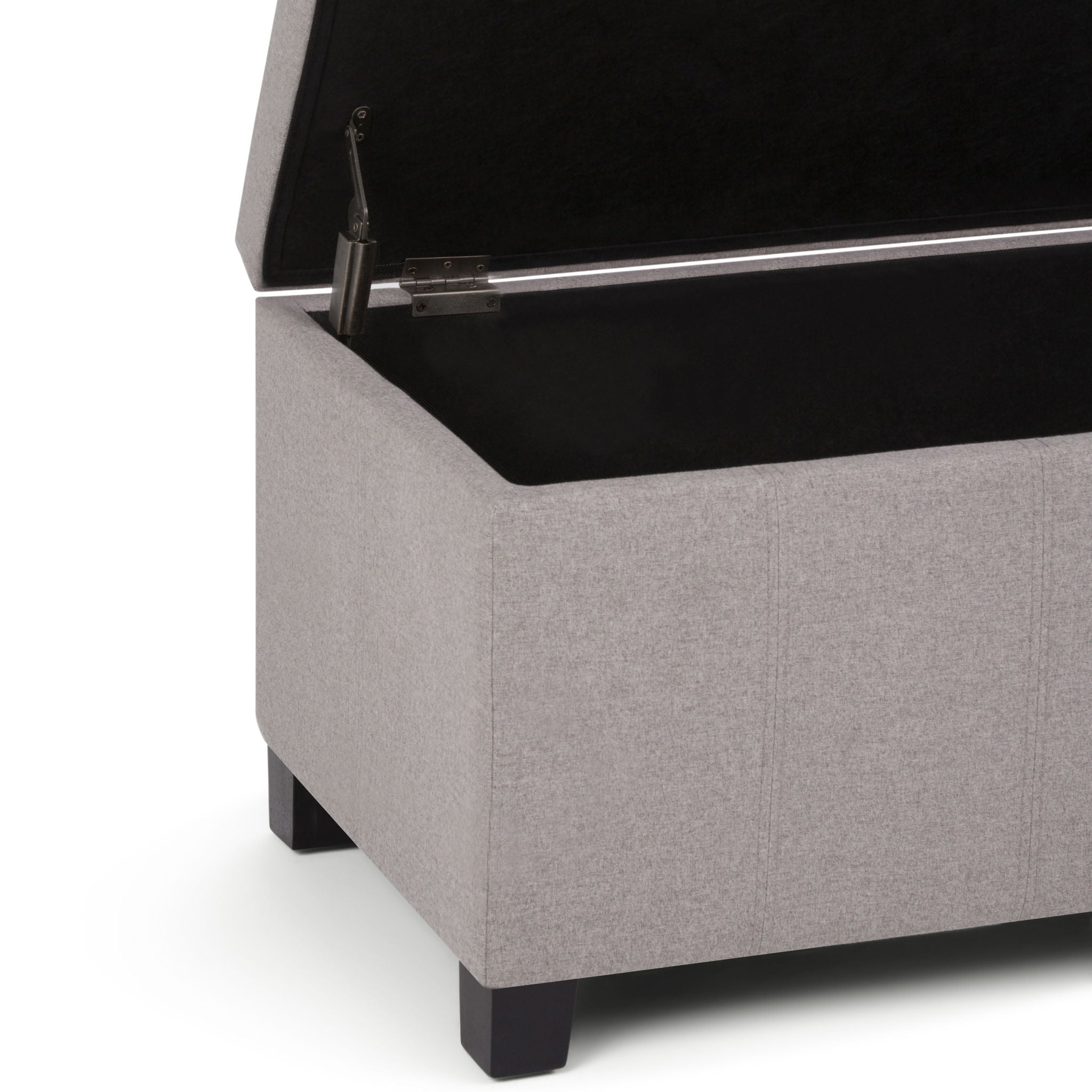 Dover - Upholstered Storage Ottoman Bench - Best Buy Furniture