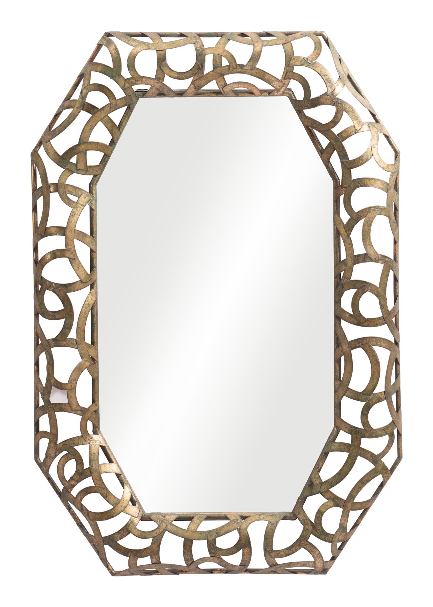 Kin - Mirror - Antique Gold