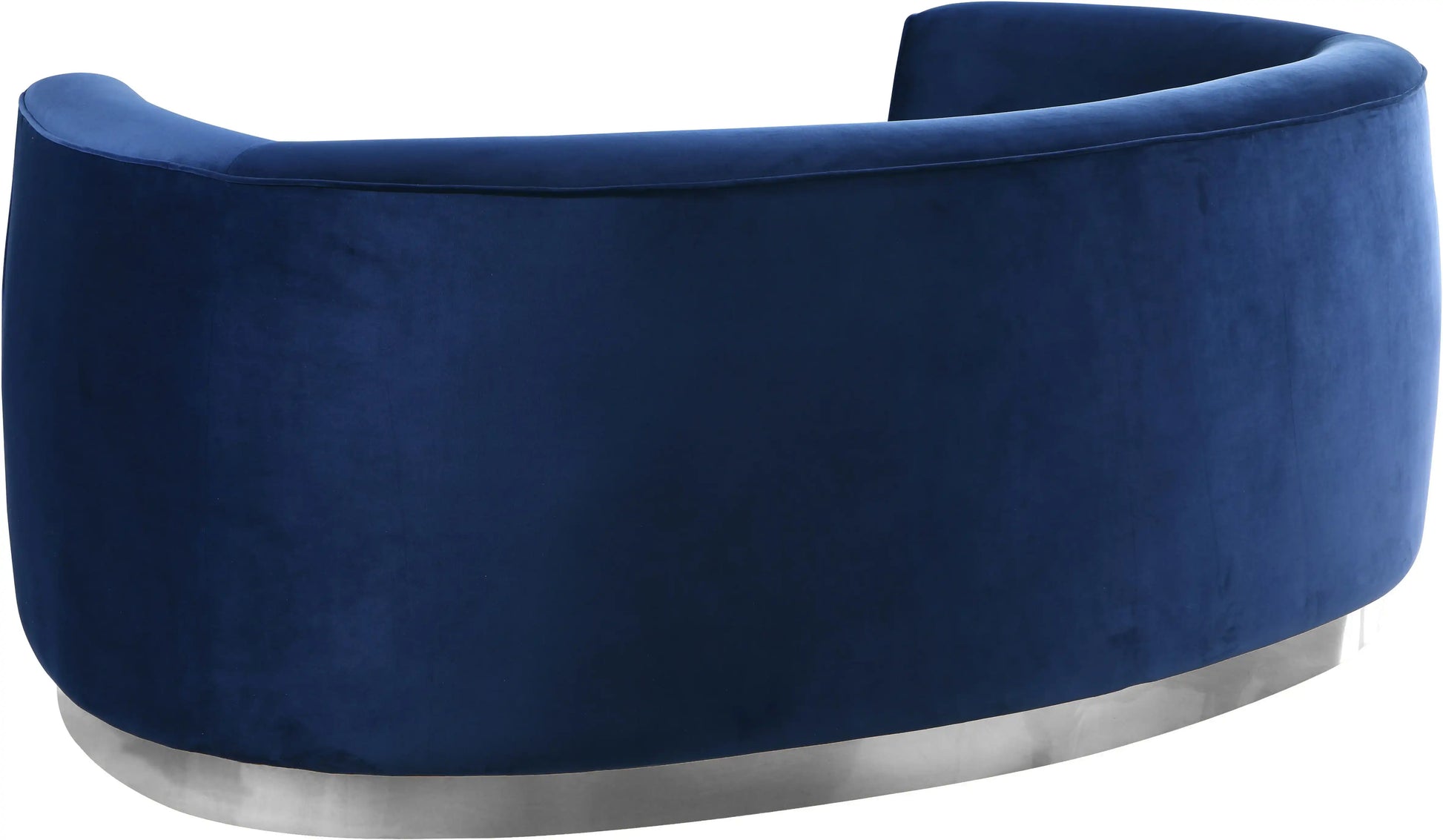 Julian - Loveseat with Chrome Base - Best Buy Furniture