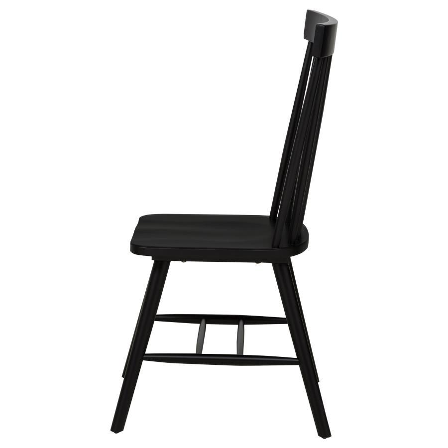 Andrews - Windsor Spindle Back Dining Side Chair (Set of 2)