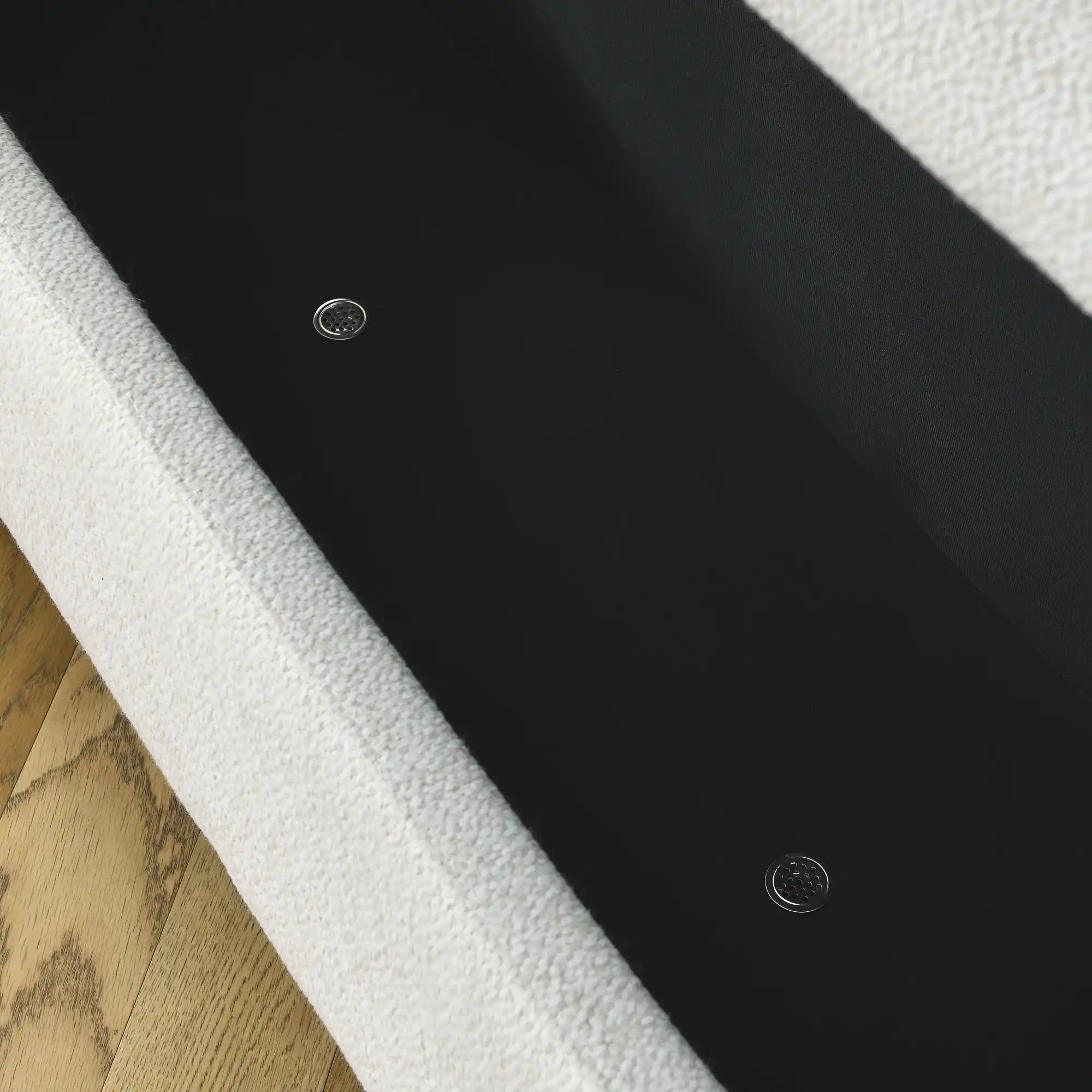 Tessa Cream Linen Storage Bench - Best Buy Furniture