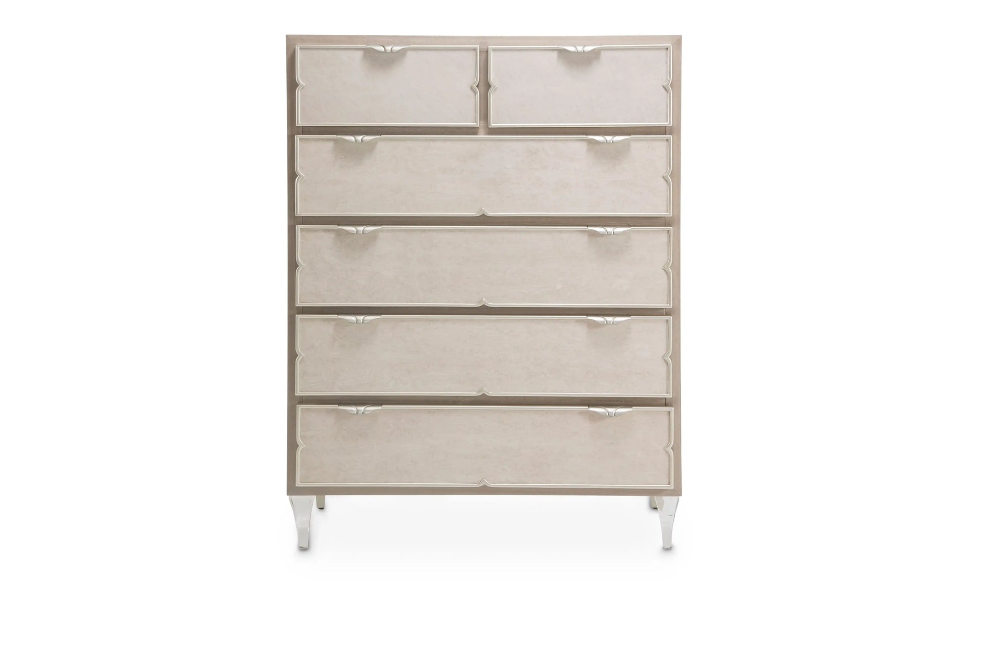 Camden Court - 6-Drawer Chest - Pearl - Best Buy Furniture