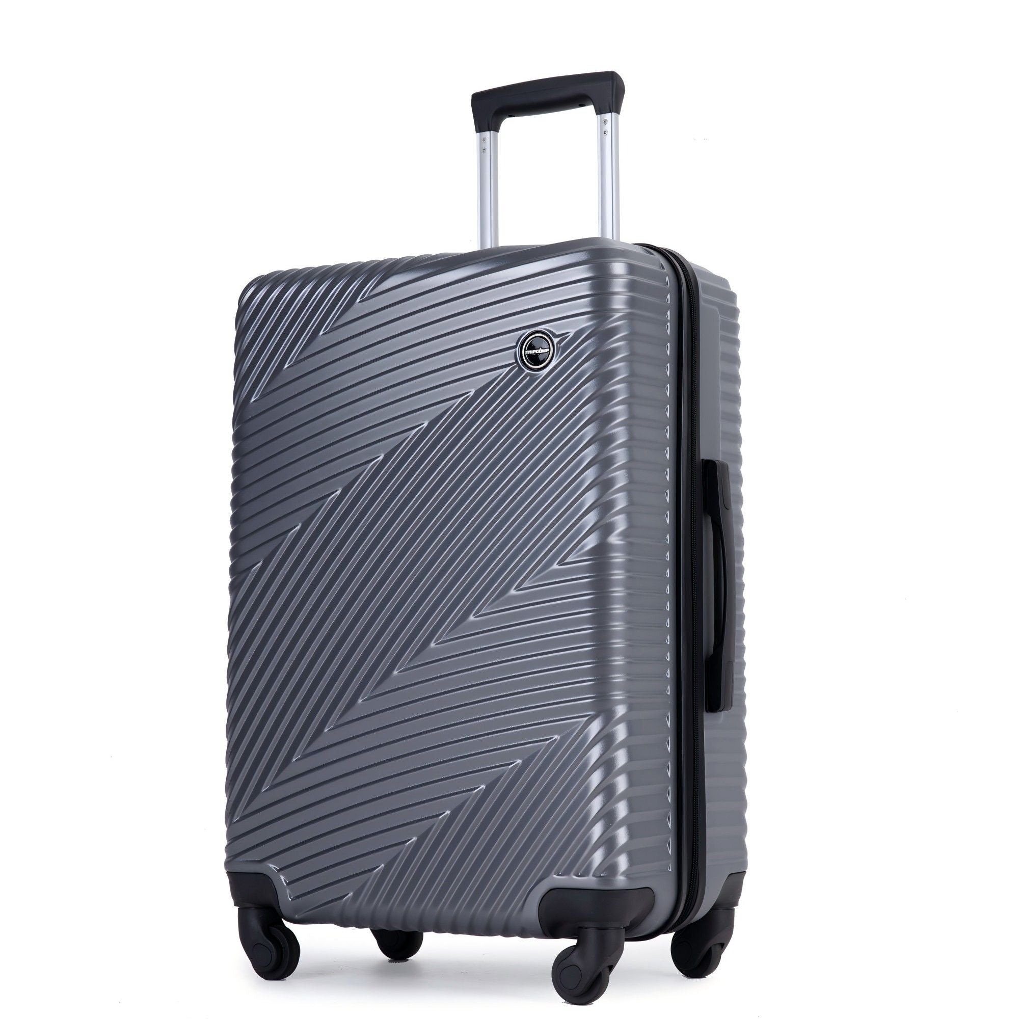 3 Piece Luggage Sets Lightweight Suitcase With Two Hooks, Spinner Wheels,