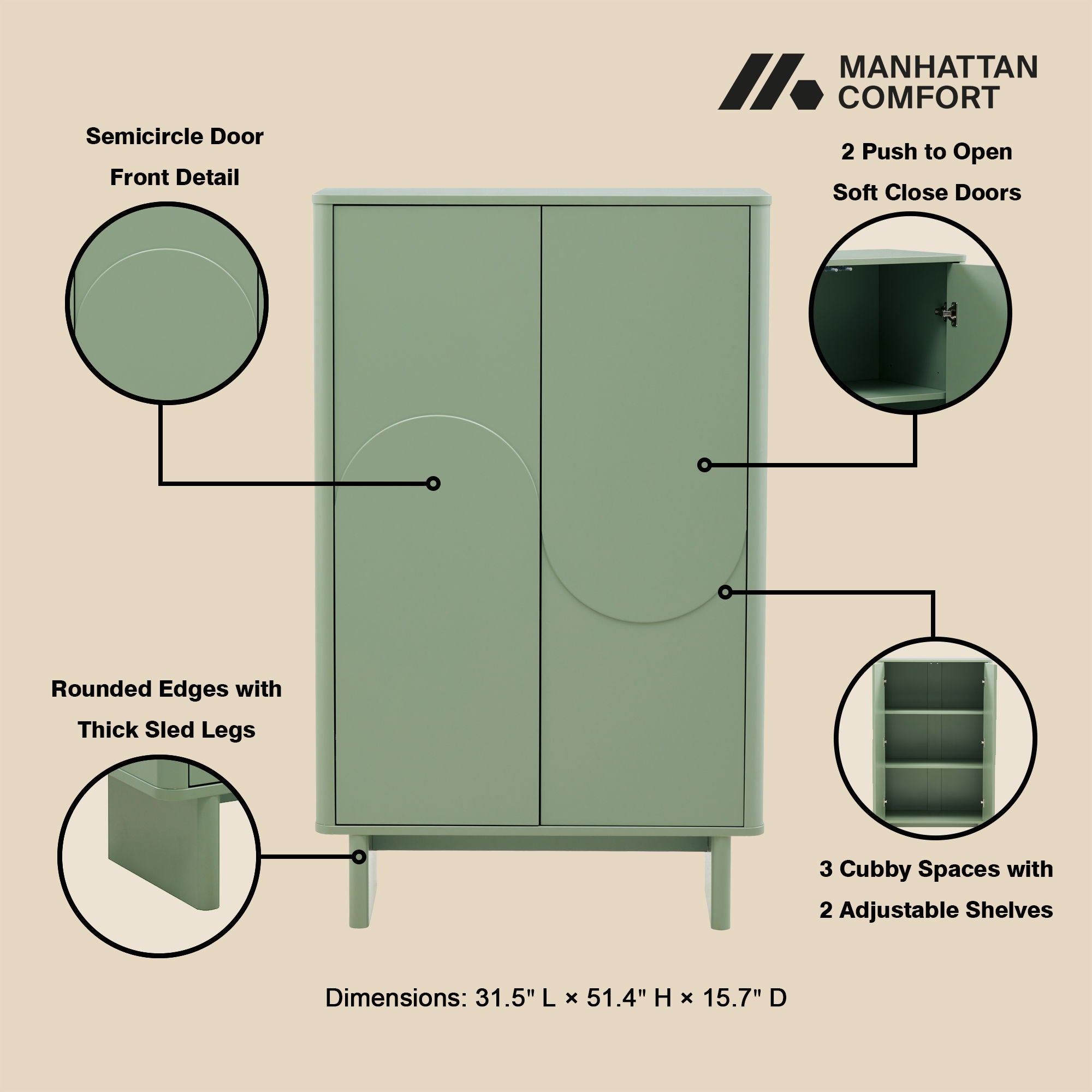 Ella - Accent Cabinet