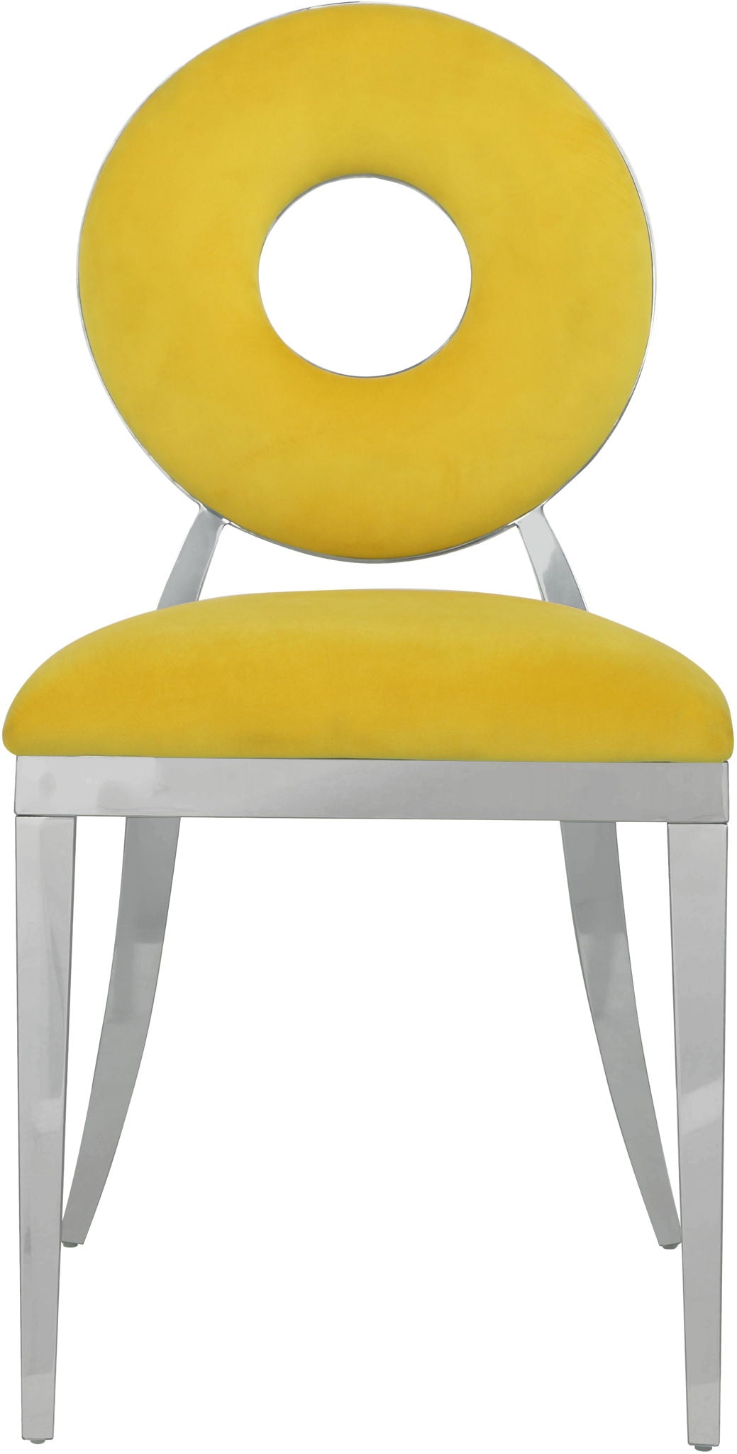 Carousel - Dining Chair with Chrome Legs (Set of 2)