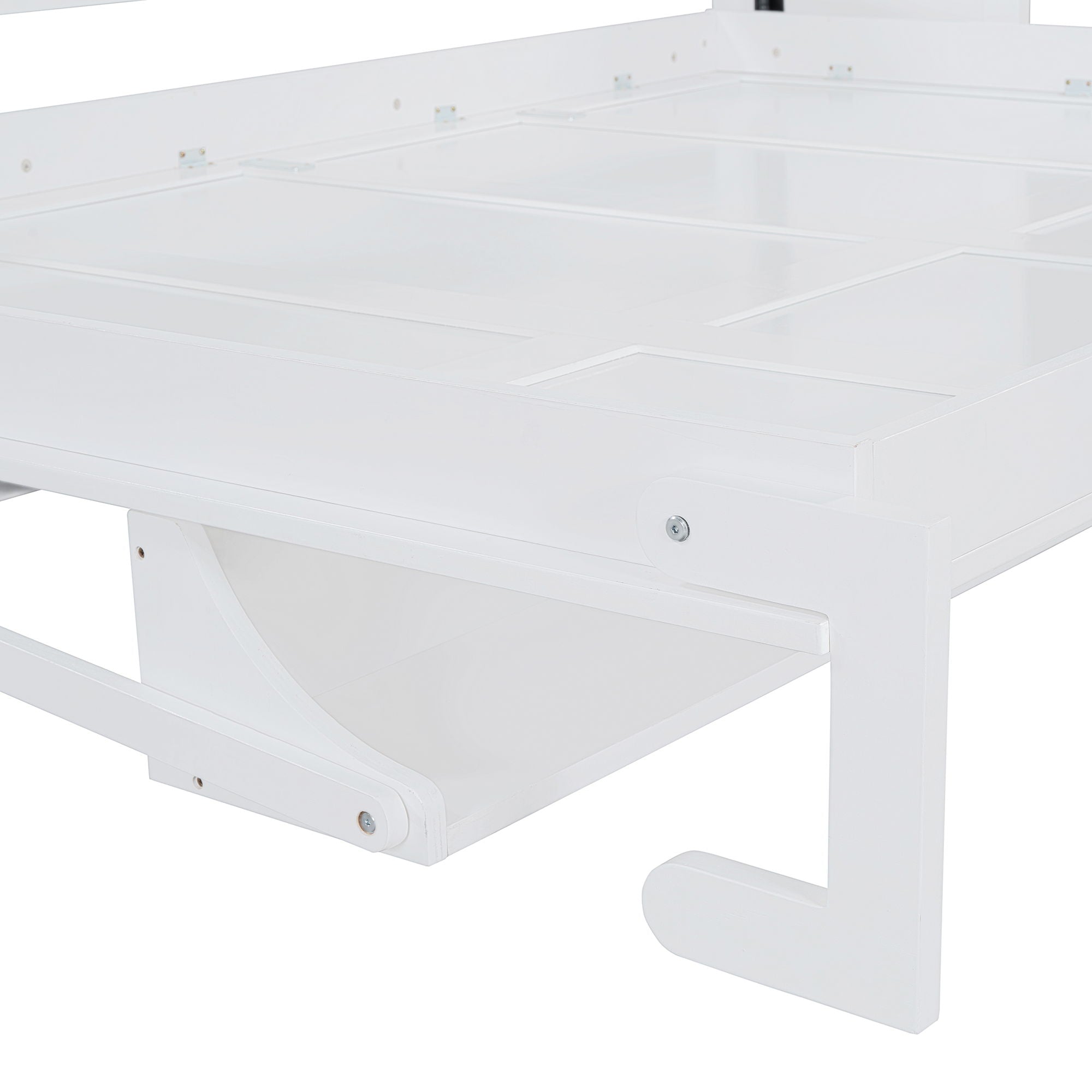 Murphy Bed With Hydraulic Lift & Desk Design