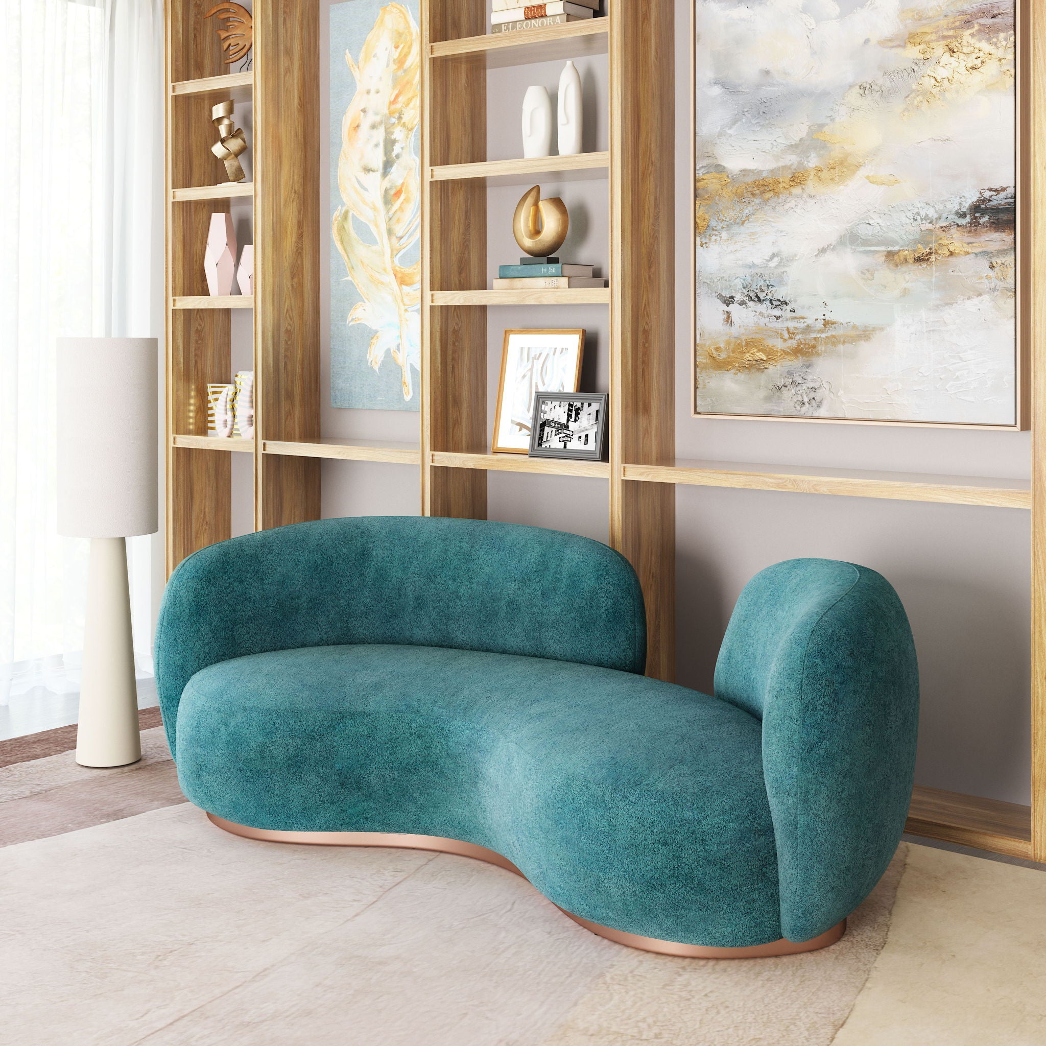 Jamela - Sofa - Teal