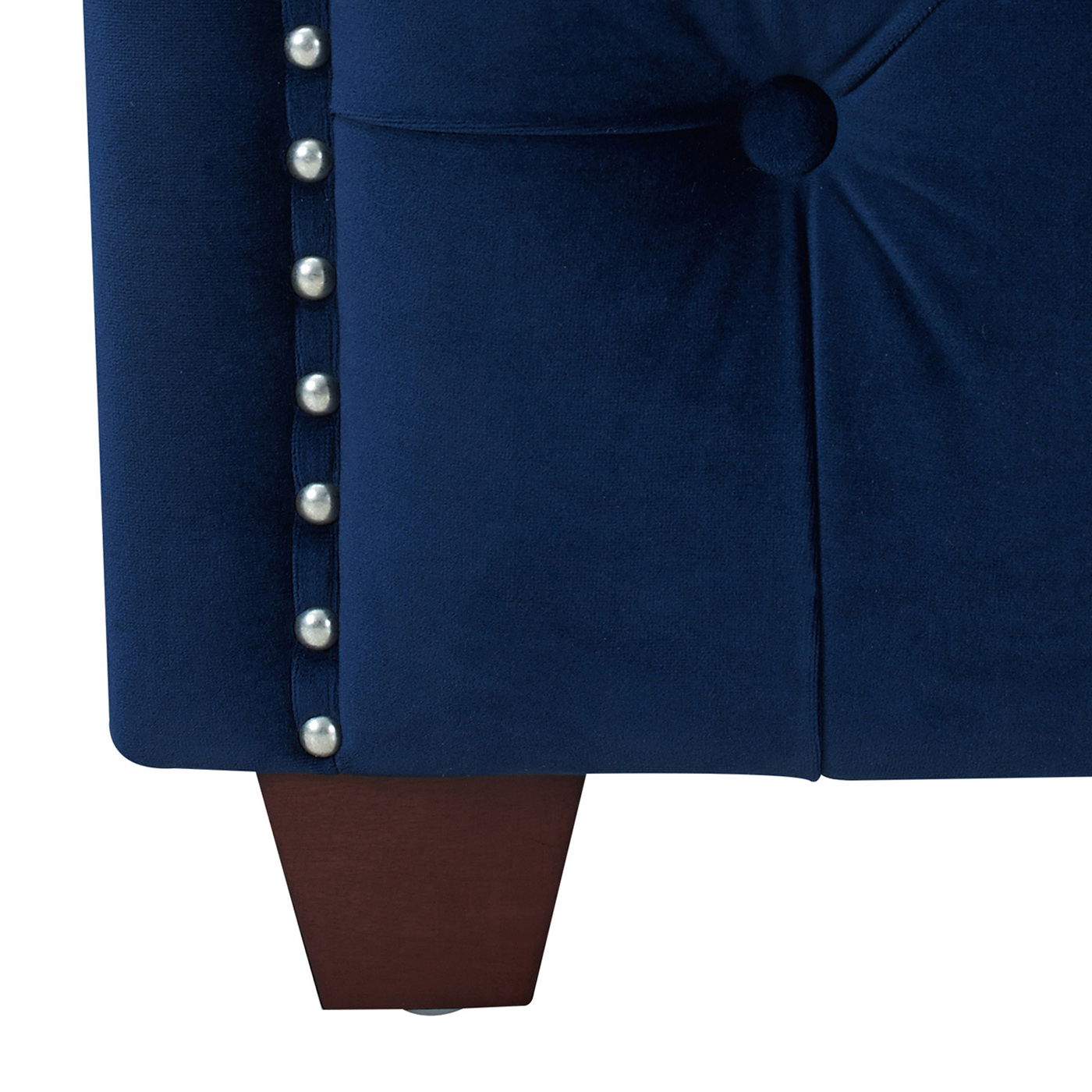 Marcella - Upholstered Shelter Headboard Bed Set