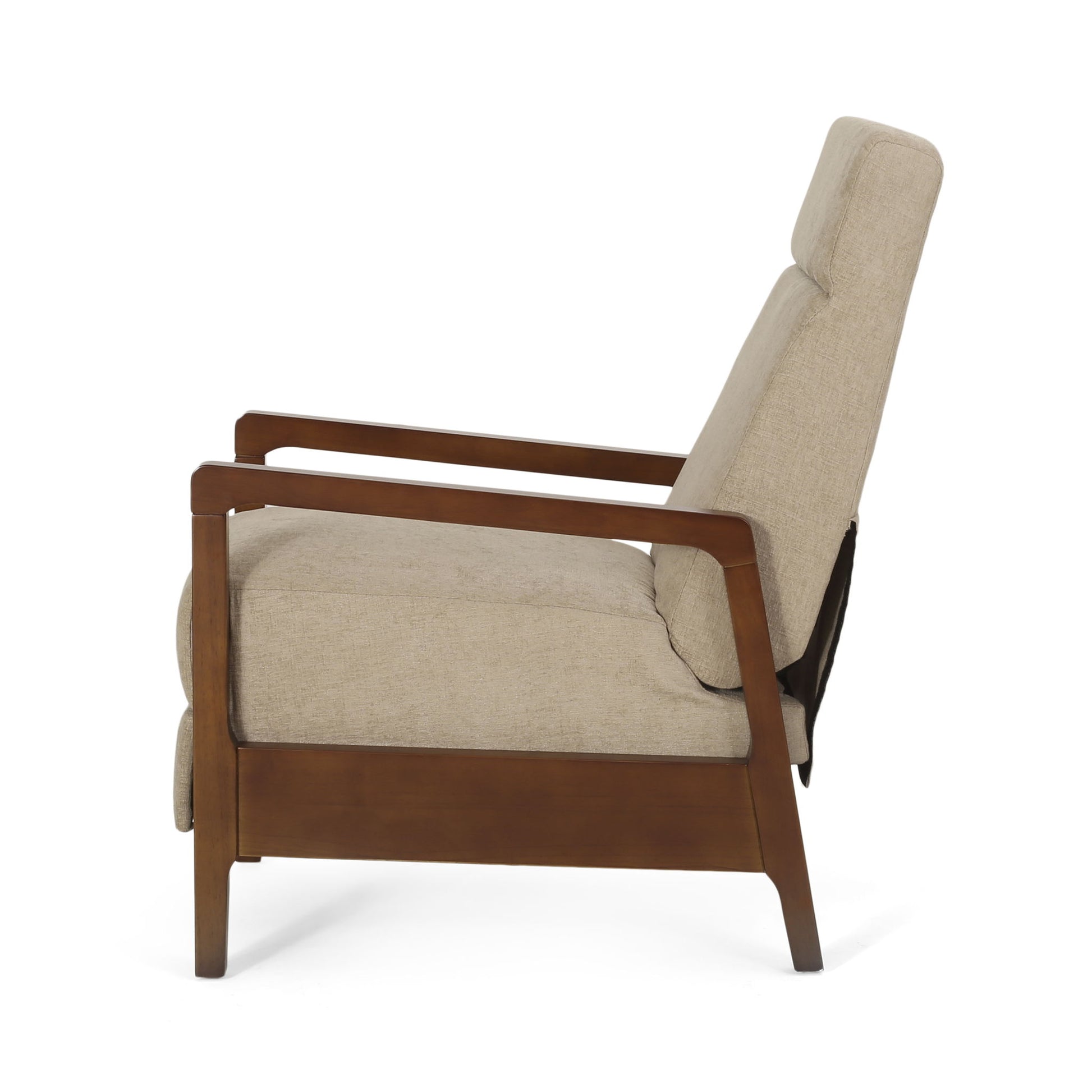 Contemporary Wide Hand Manual Club Recliner - Best Buy Furniture