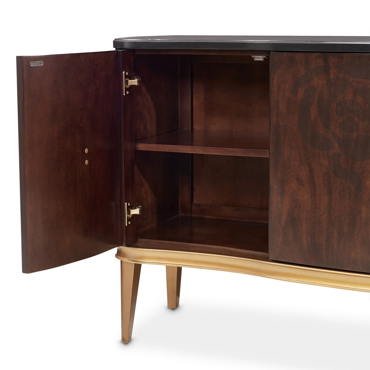 Camellia Field - Wood Sideboard