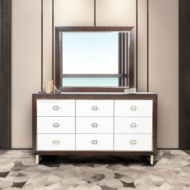 Belmont Place - Wall Mirror - Espresso