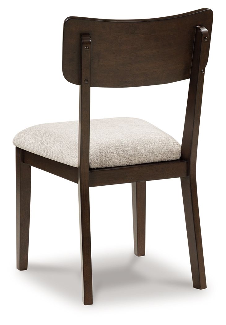 Mallenette - Dining Upholstered Side Chair (Set of 2) - Merlot - Best Buy Furniture