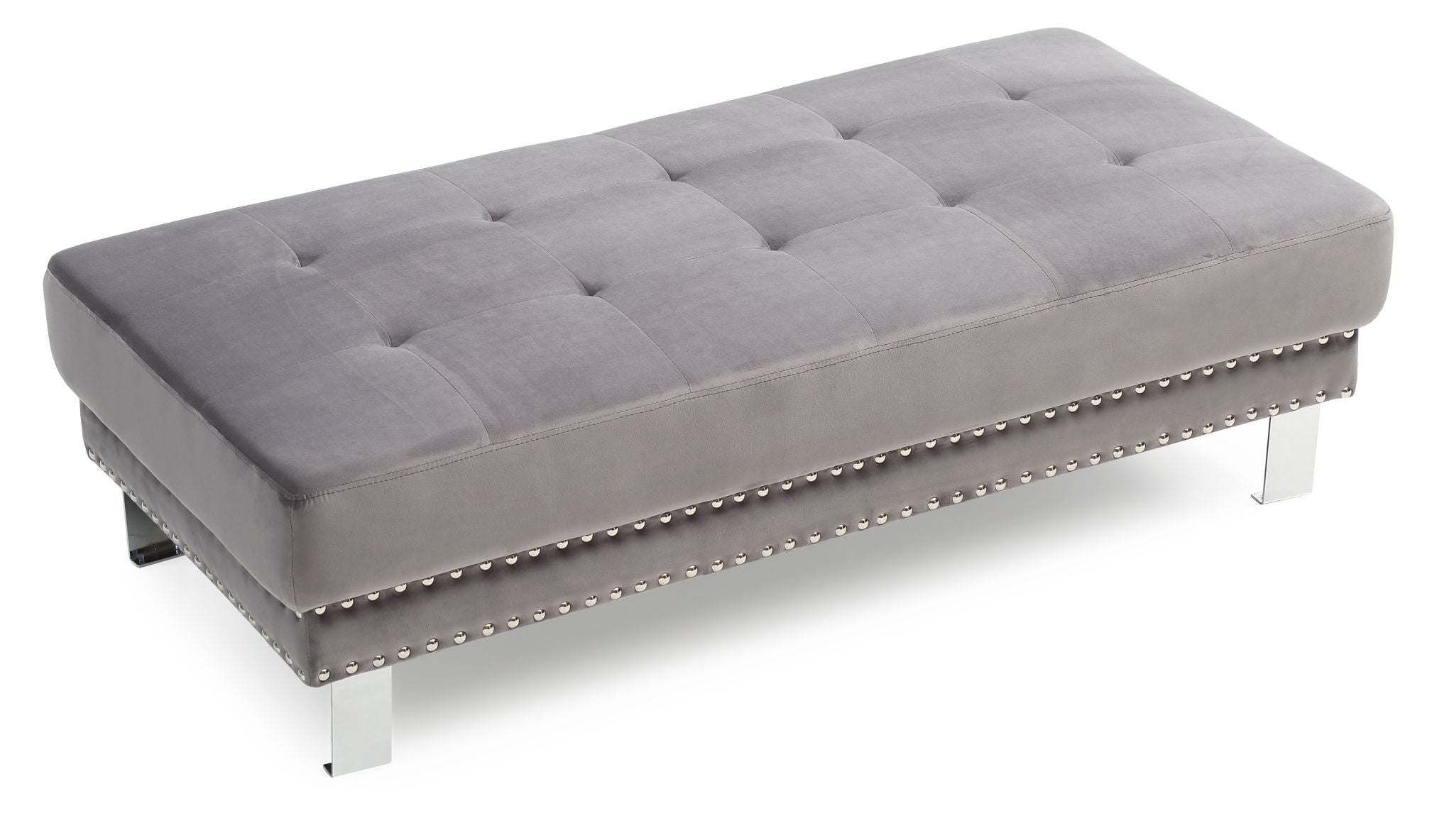 Elegant Contemporary Ottoman - Best Buy Furniture