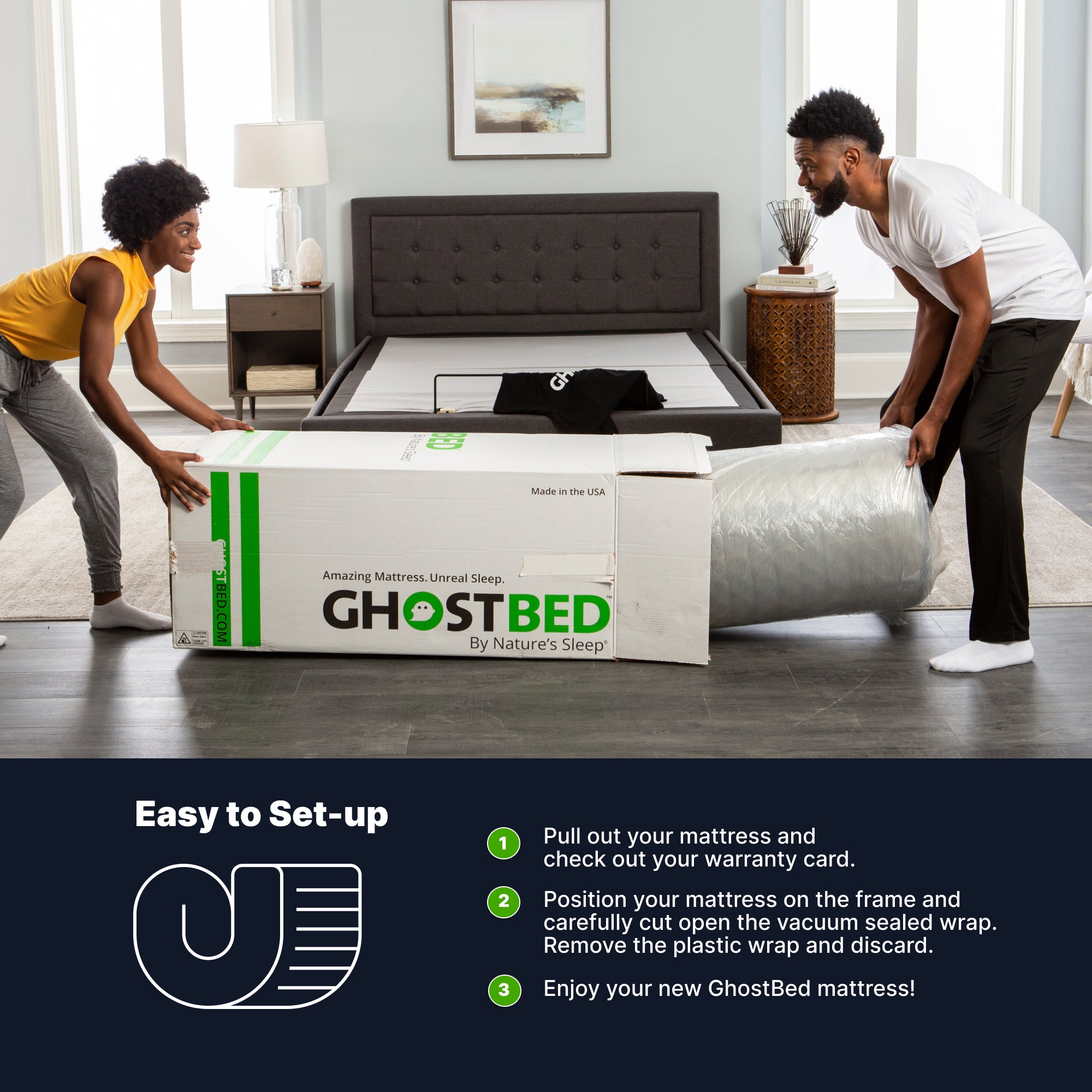 Ghostbed hybrid mattress