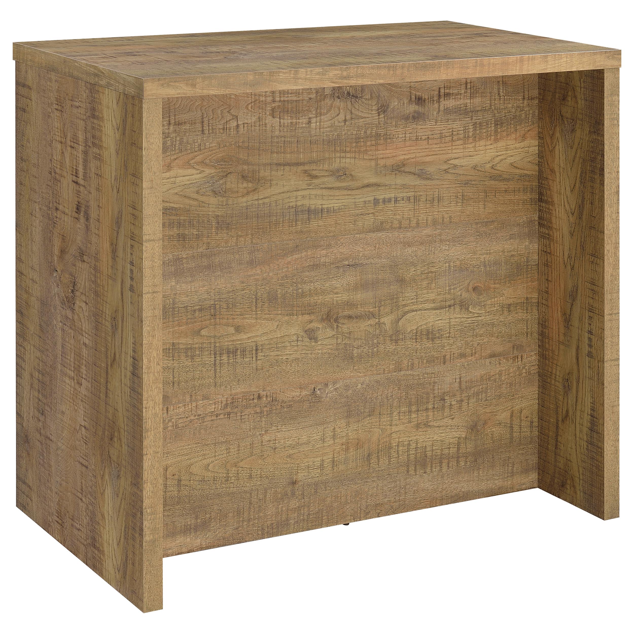 Topanga Engineered Wood Freestanding Home Bar Mango-