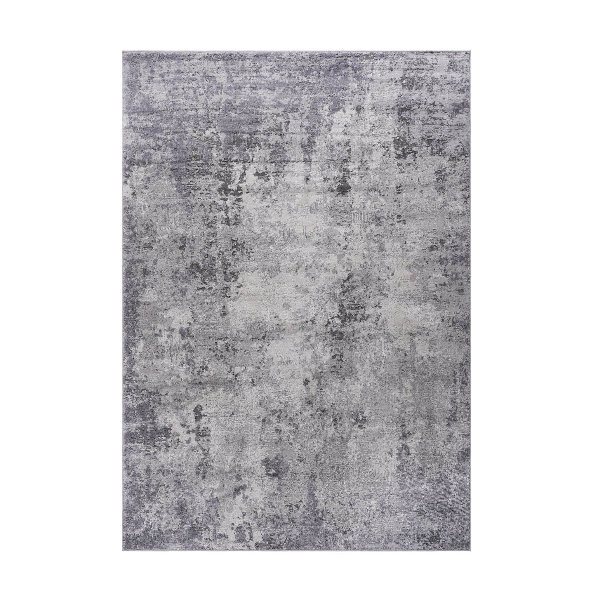 Marfi - 8' X 10' Abstract Area Rug - Light Gray