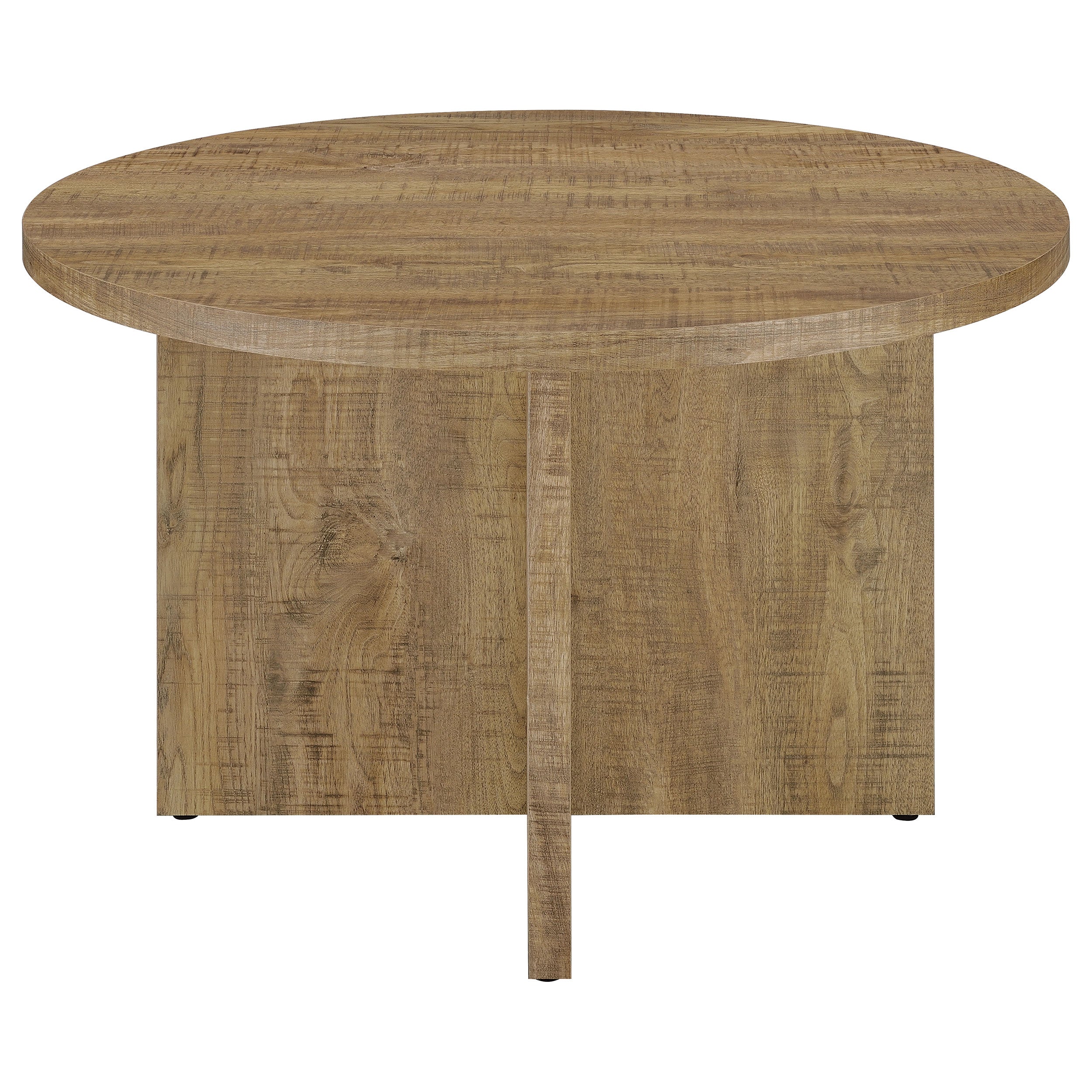 Jamestown Round 47-inch Composite Wood Dining Table Mango-CoasterEveryday