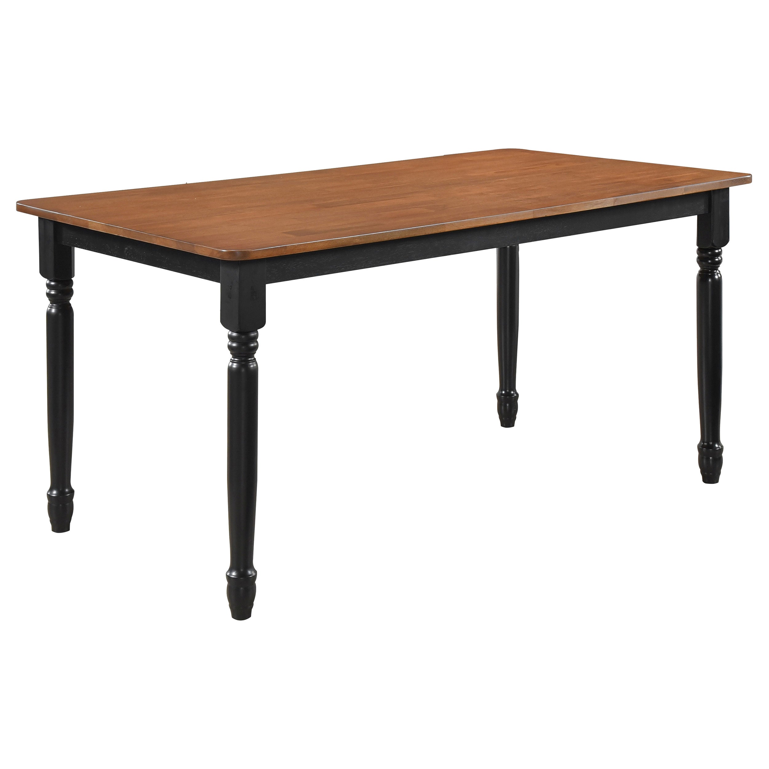 Hollyoak Rectangular 63-inch Wood Dining Table Walnut-