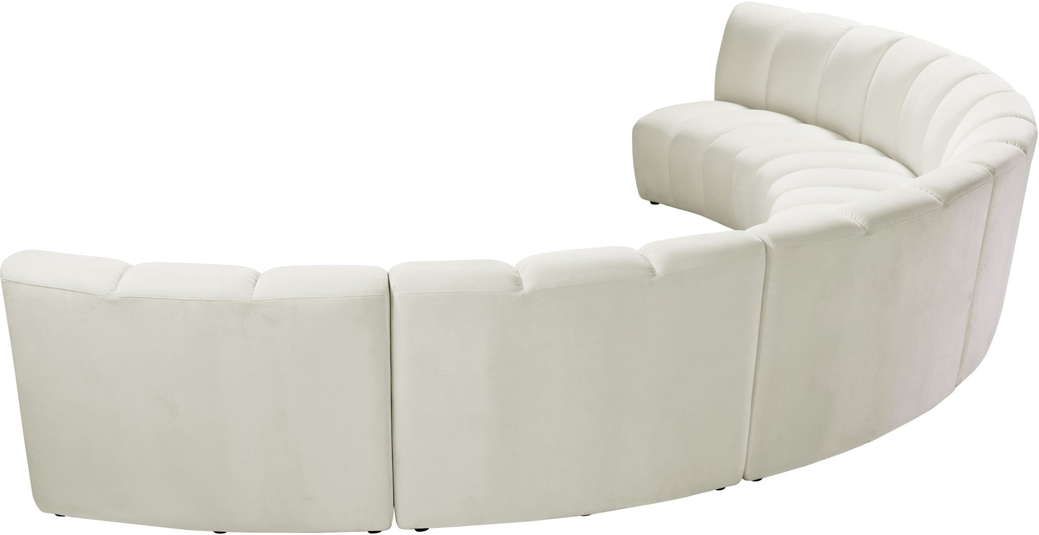 Infinity - 6 Piece Velvet Modular Sectional
