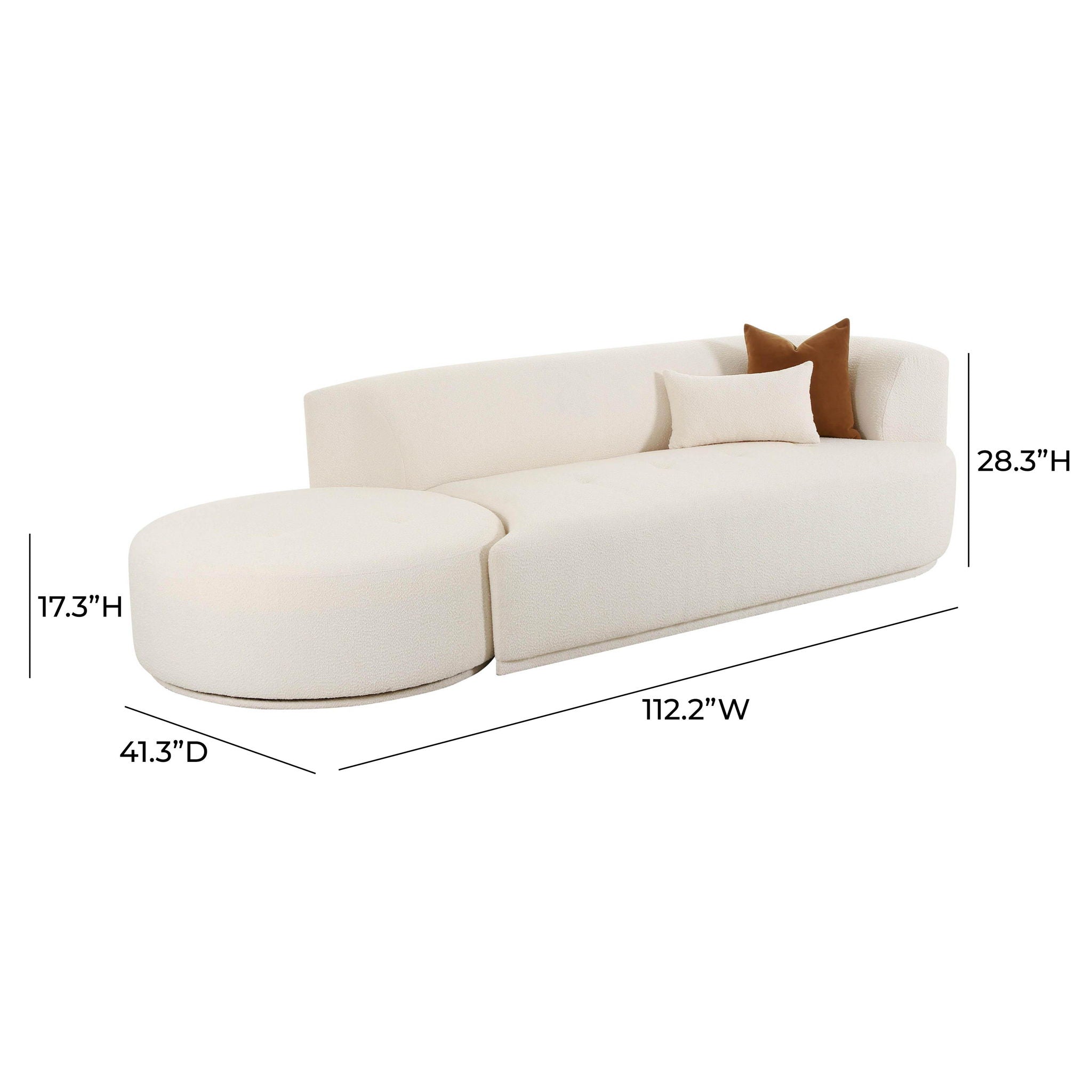 Fickle - Boucle Modular Sofa