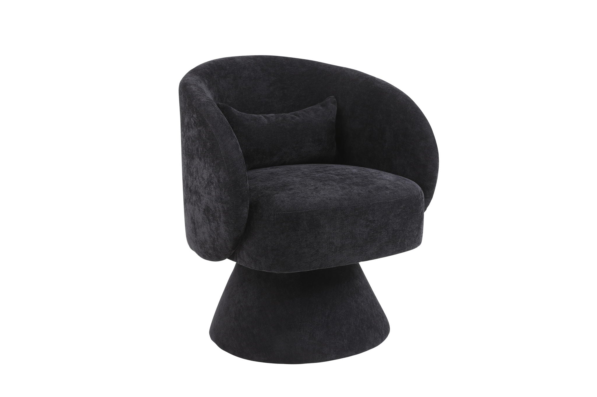 Swivel Accent Chair Armchair, Round Barrel Chair For Living Room Bedroom