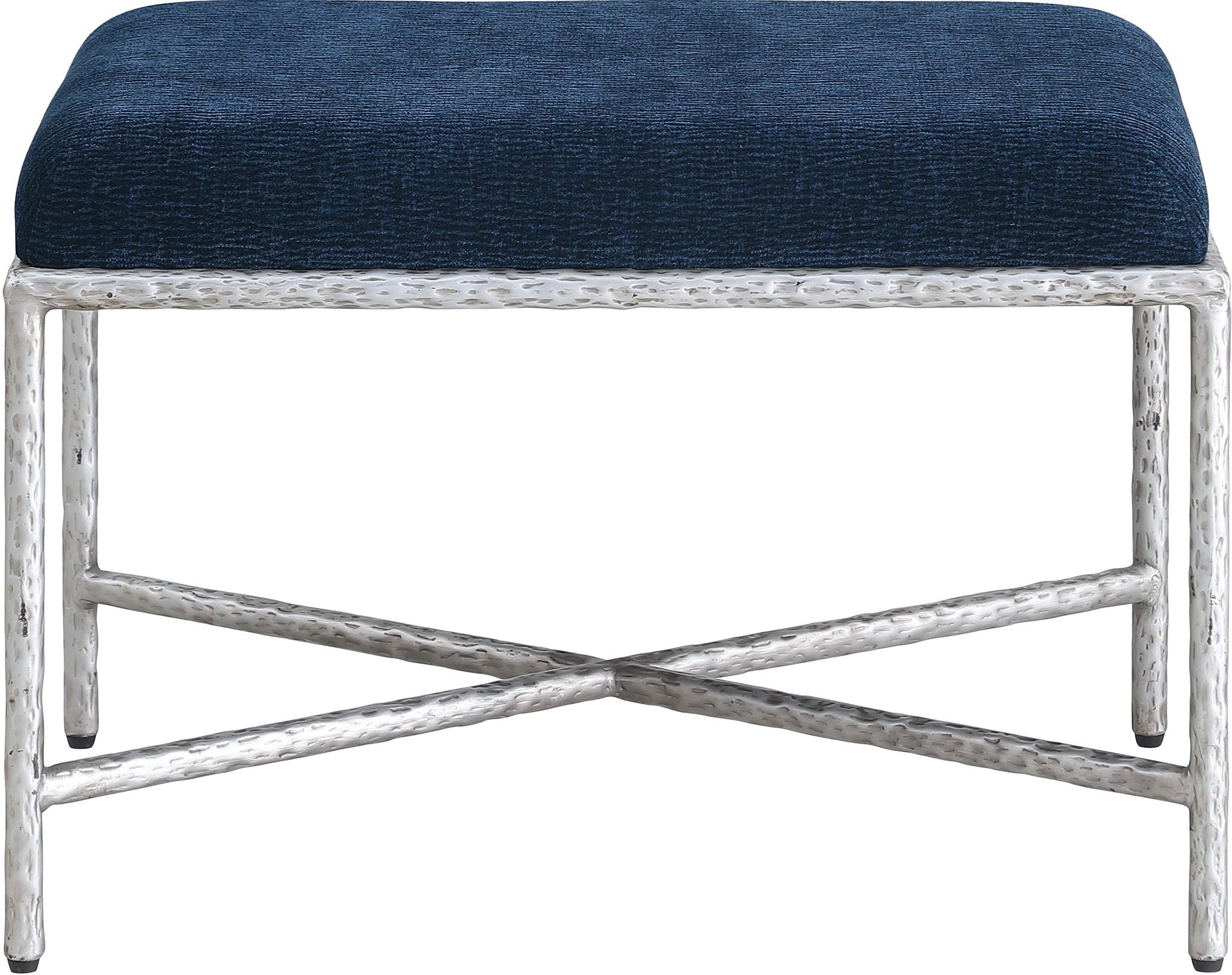 Valley - Bench With Silver Frame