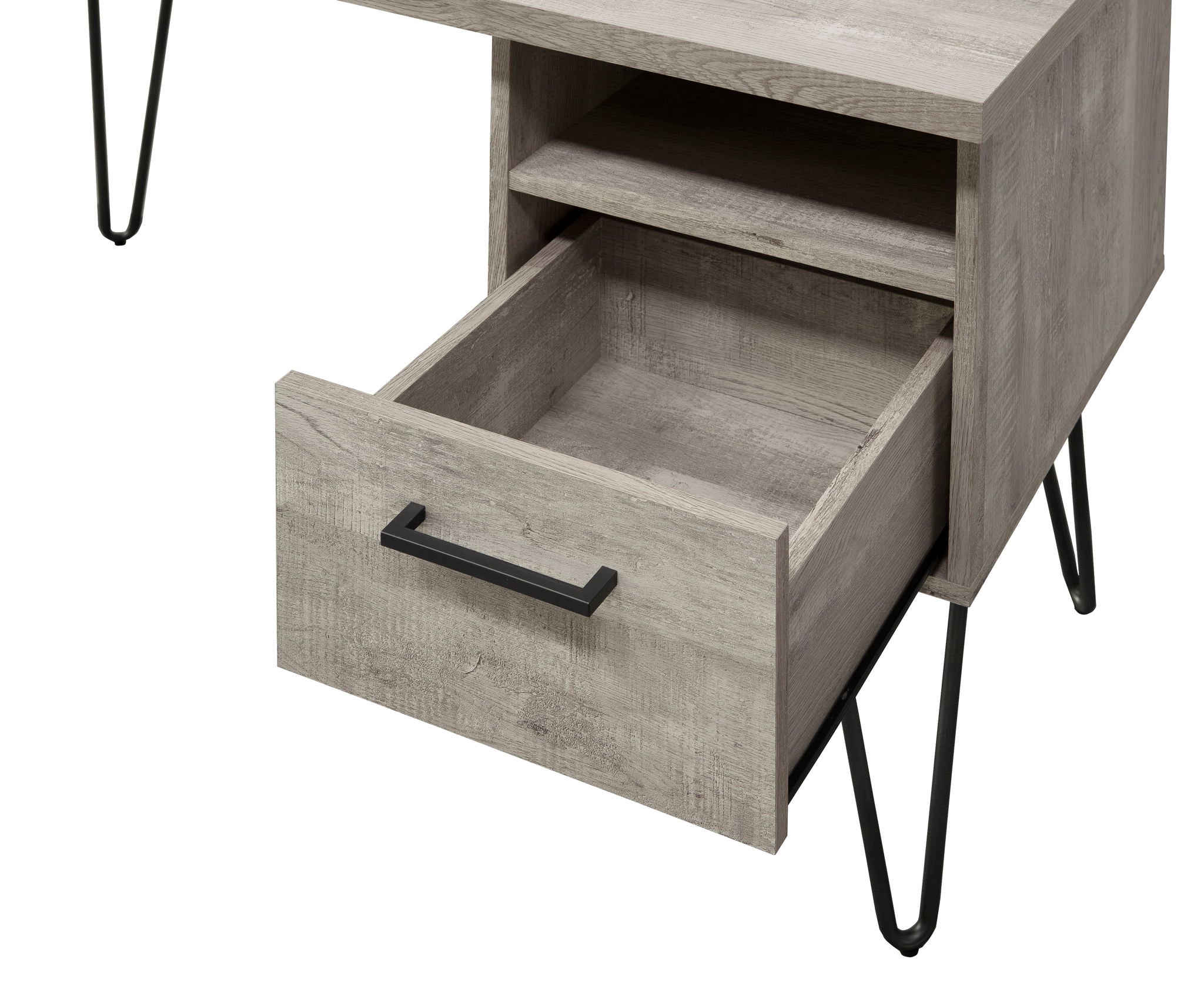 Desk - Gray Wash - Best Buy Furniture