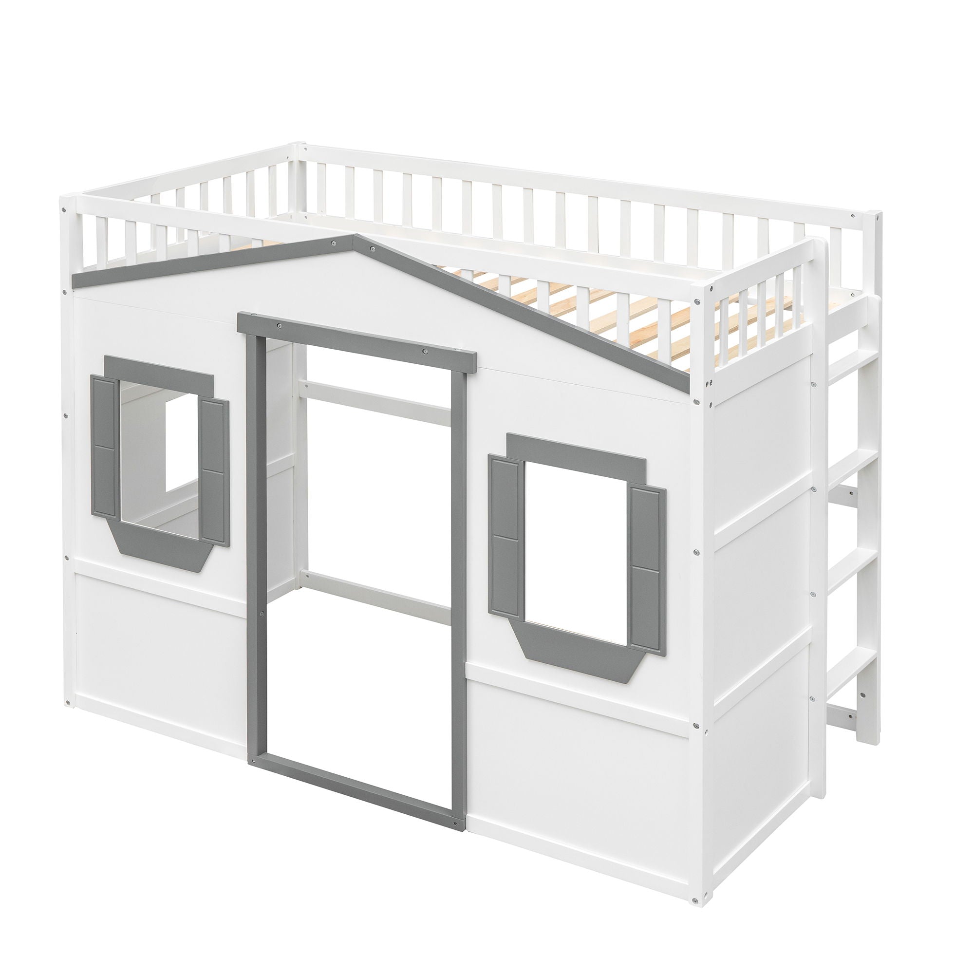 Elegant House Loft Bed With Ladder