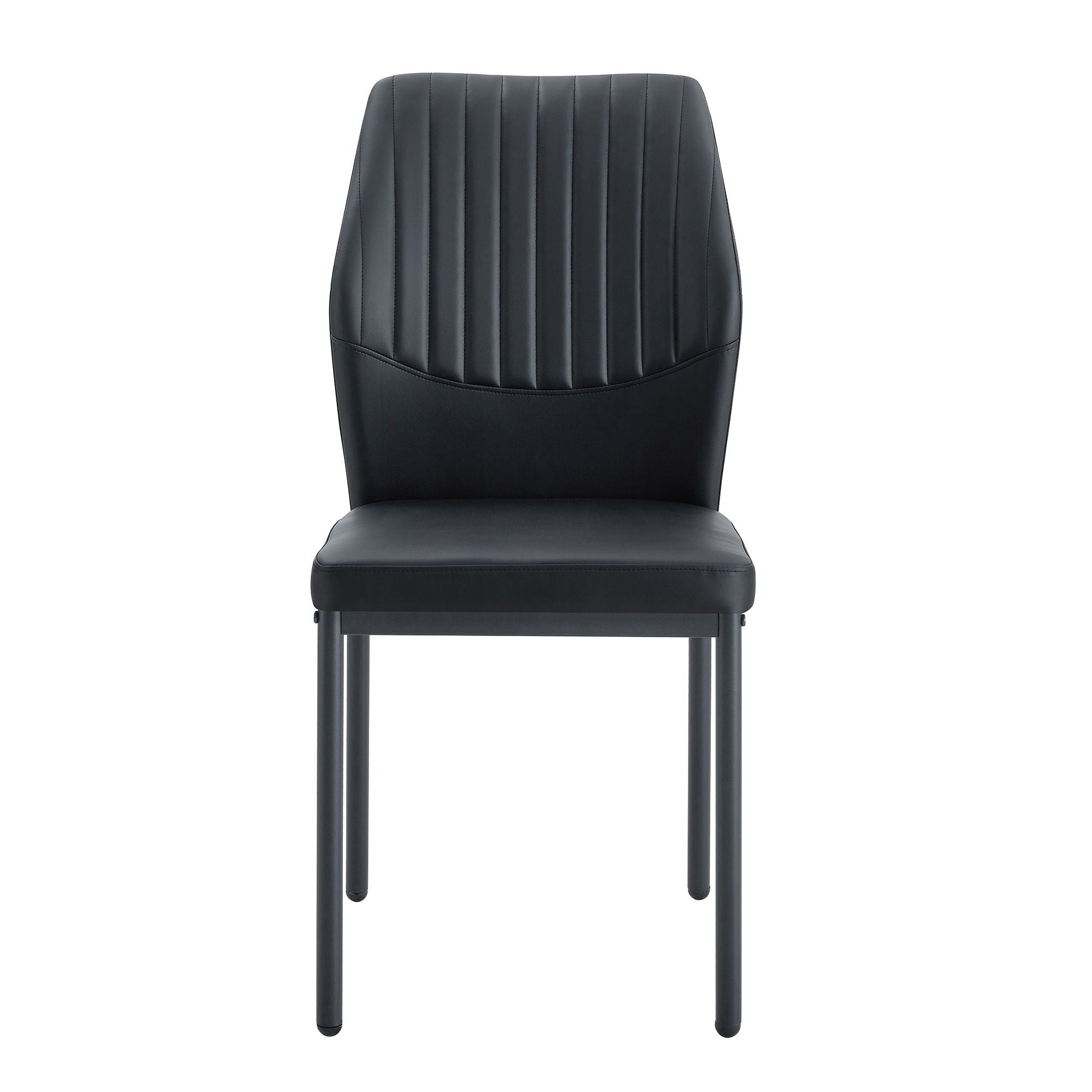Luxury Simple Chair With Metal Leg