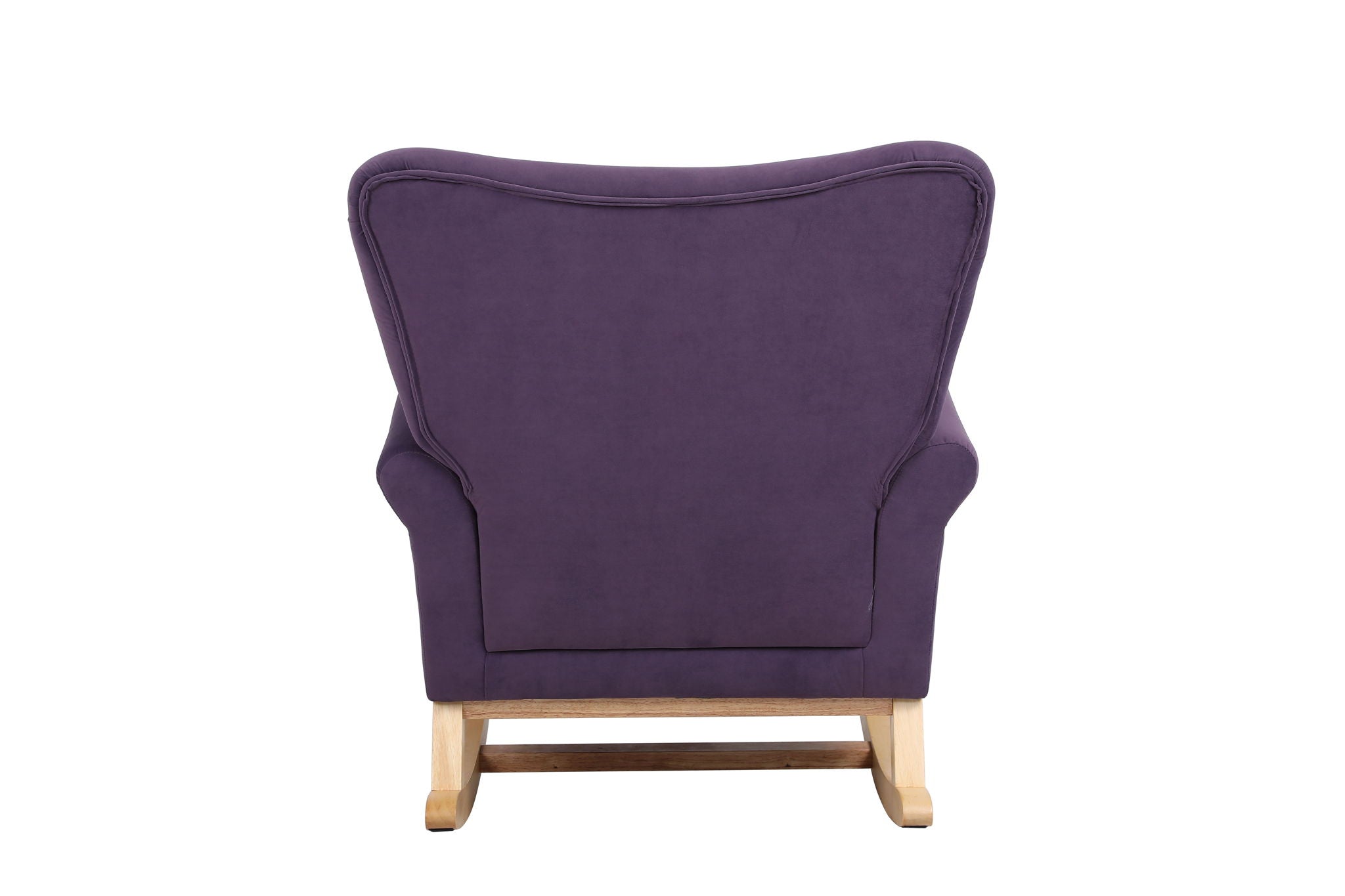 Modern Rocking Chair, Upholstered Accent Chair For Nursery, Small Contemporary Rocke