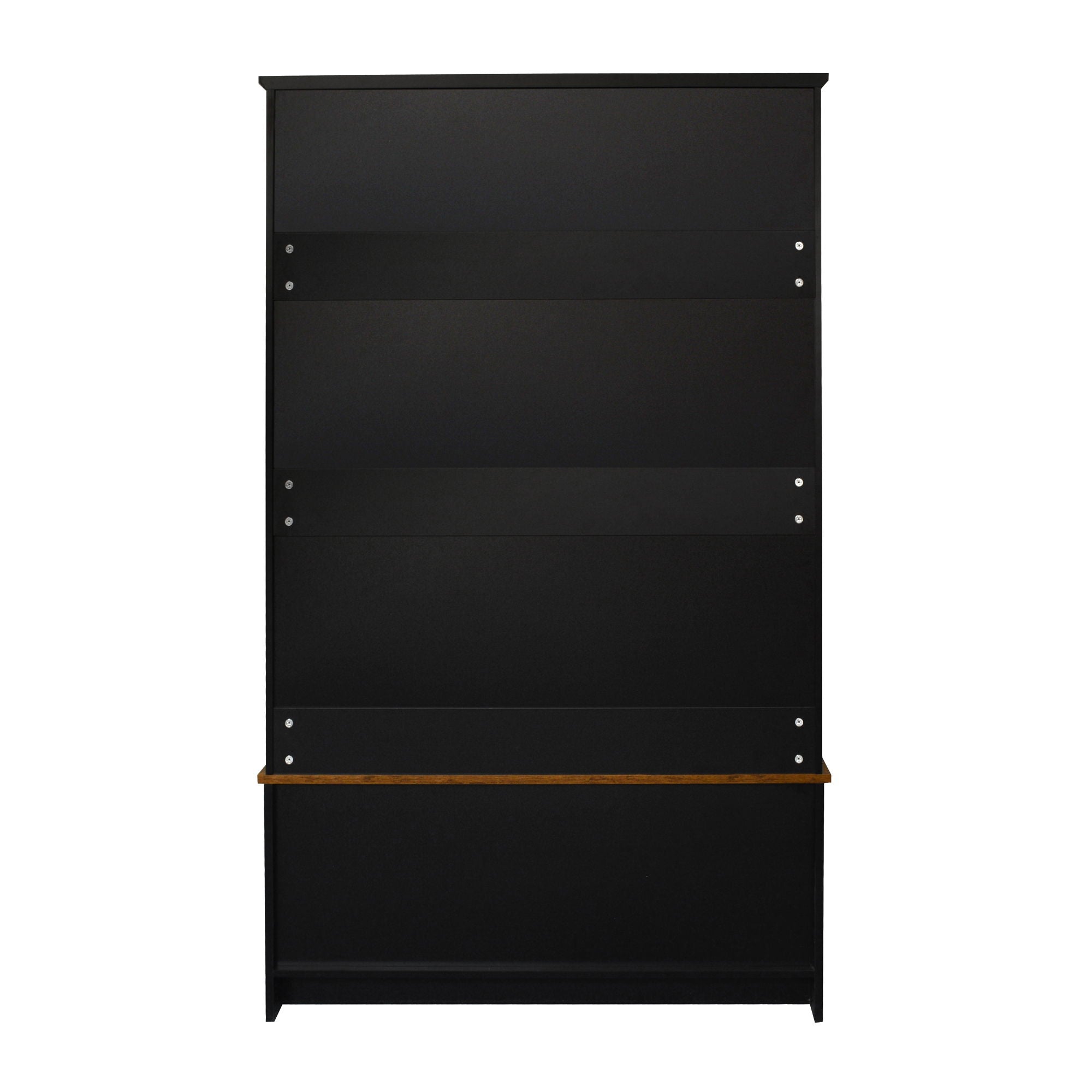 Modern Hall Tree With 3 Shelves And Drawers, Storage Bench