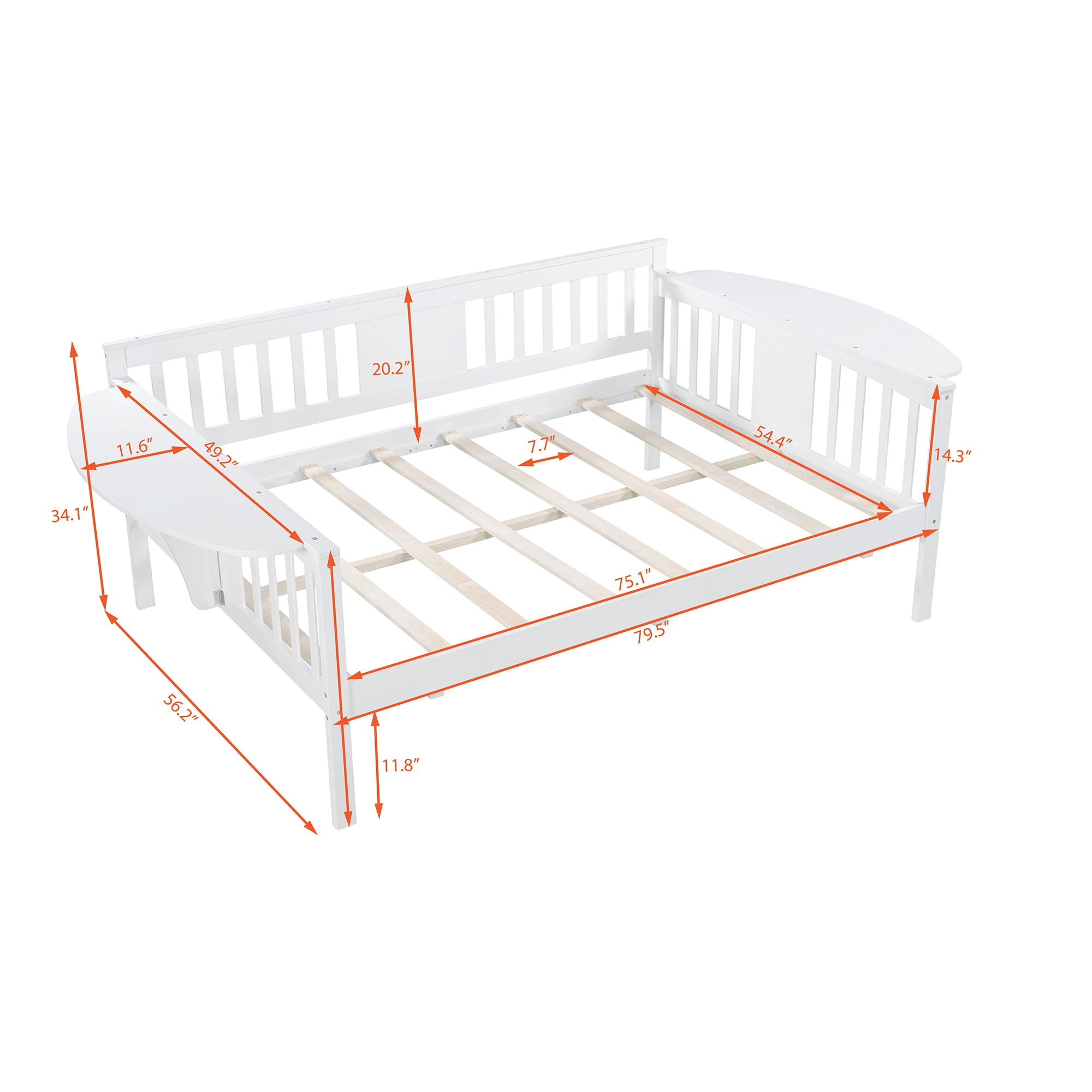 Daybed With Slat Support