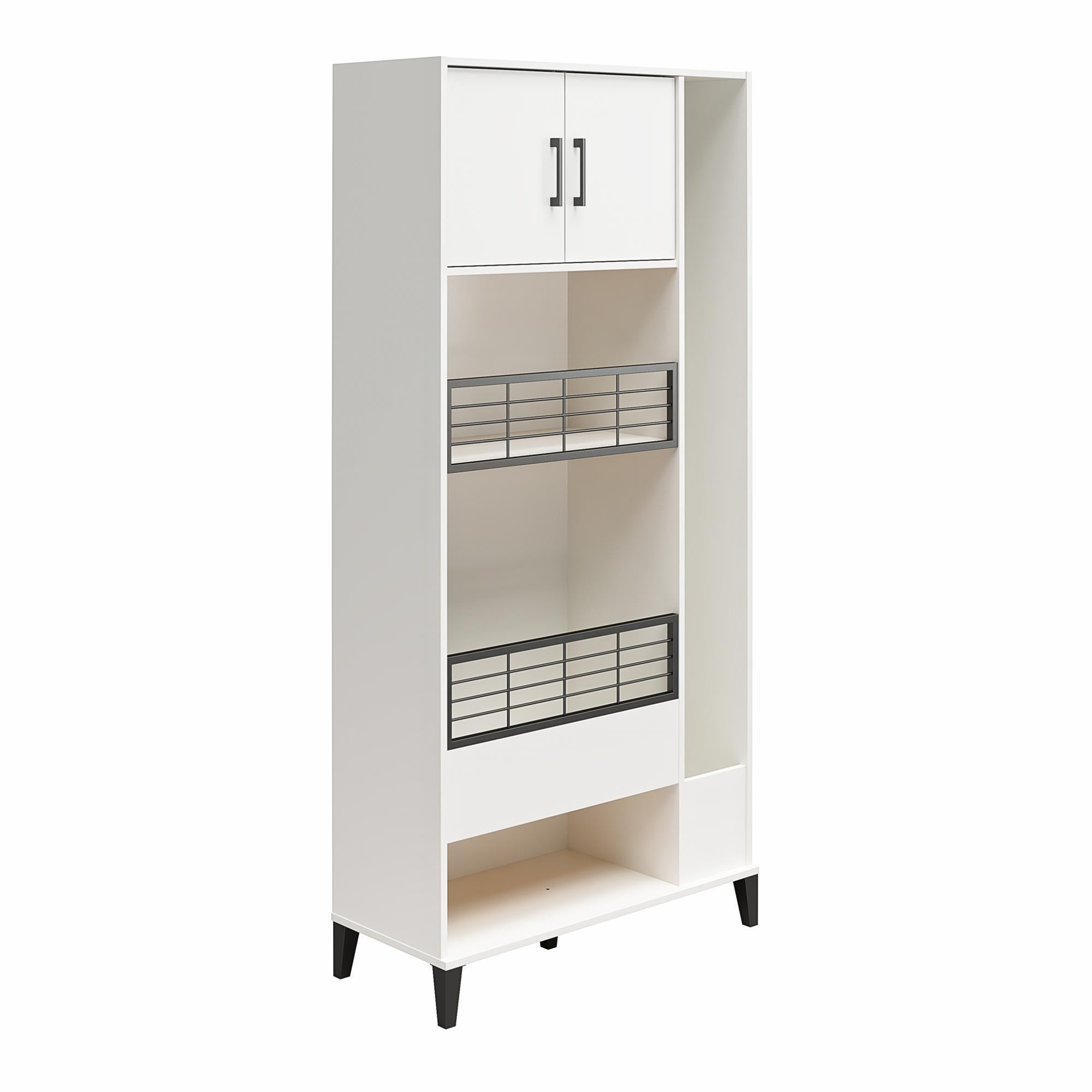 Sports Storage Cabinet - White