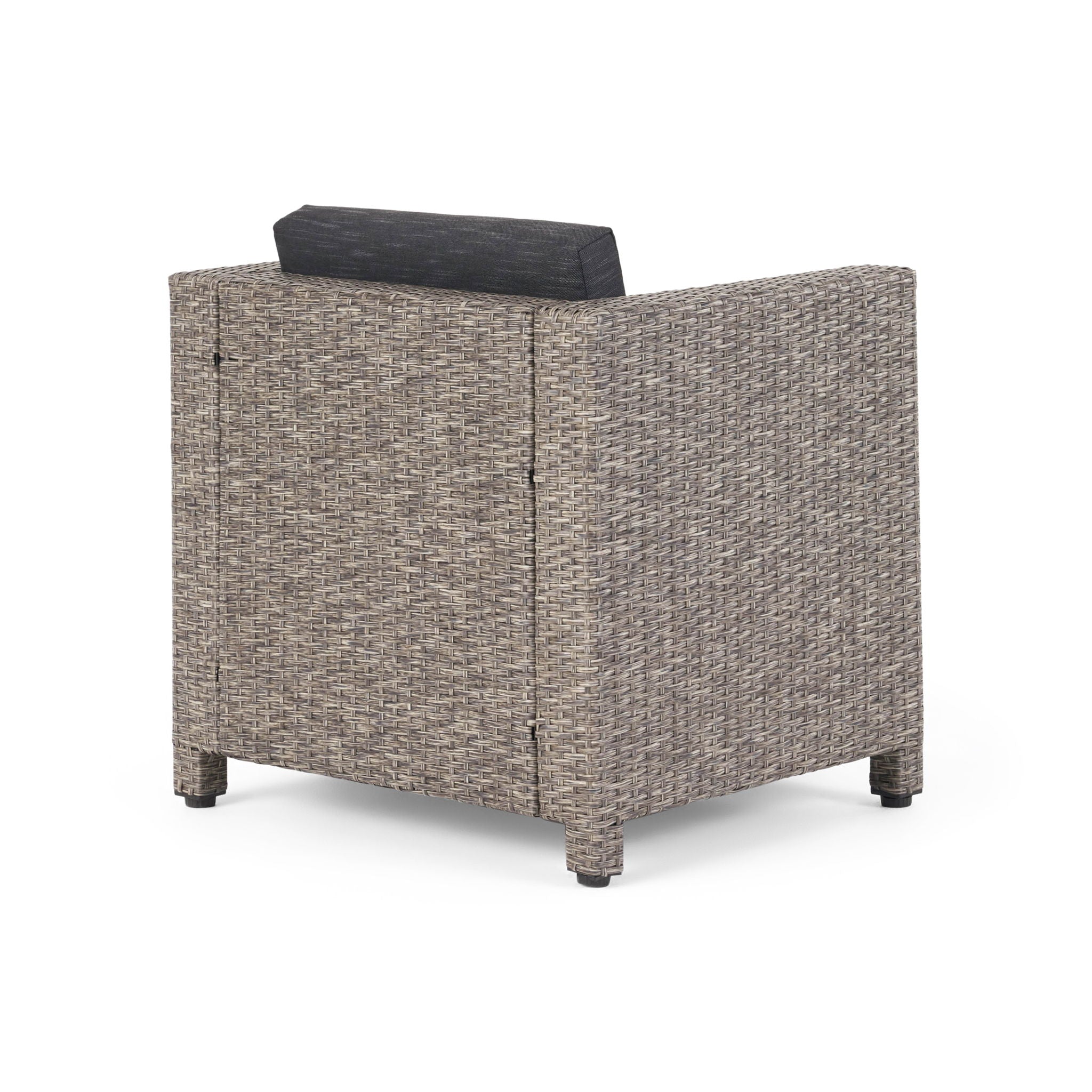 Stylish Outdoor Club Chair With Weather Resistant Cushions